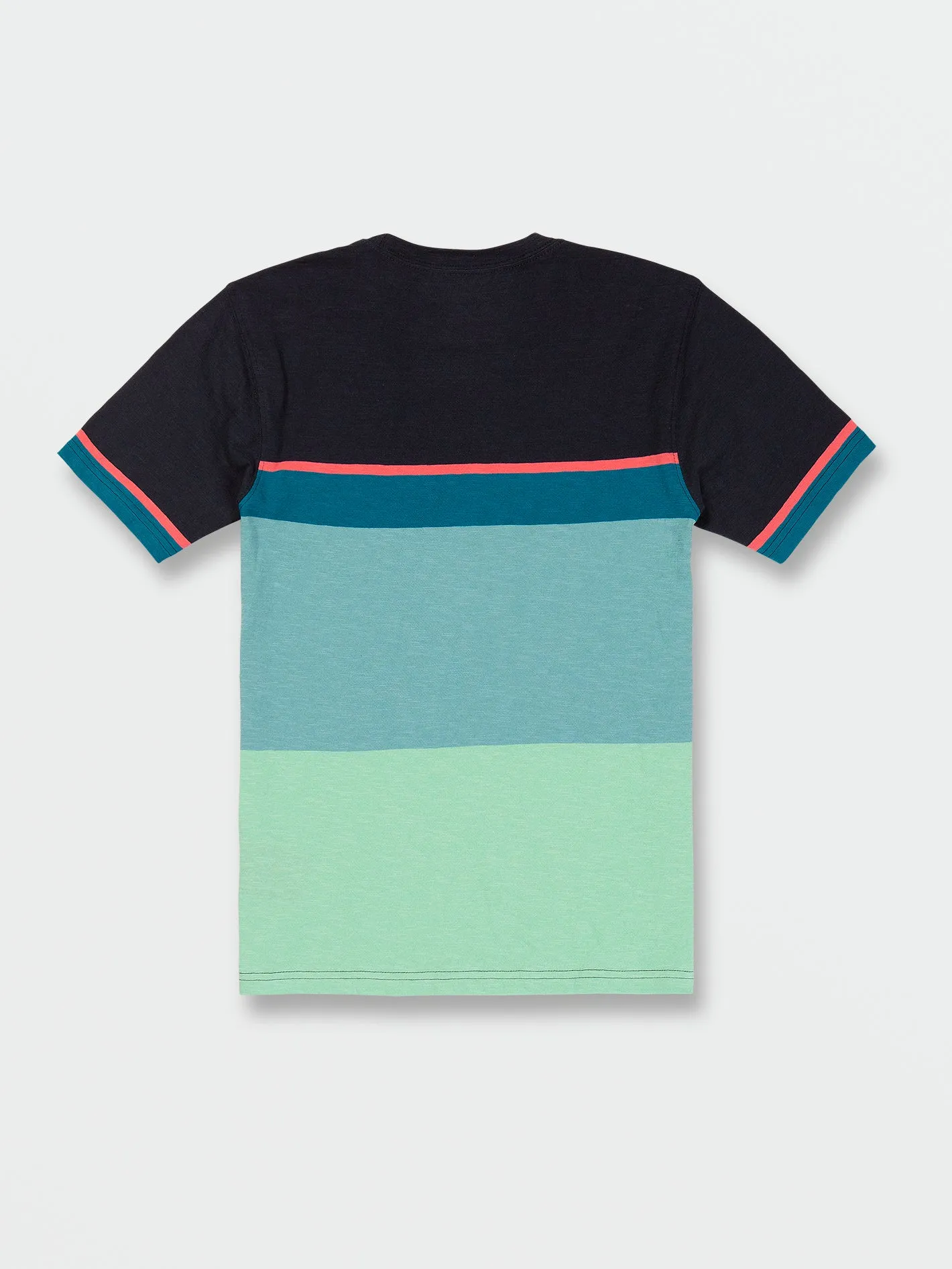 Big Boys Stone Blocker Crew Short Sleeve Shirt - Navy sold by Volcom product image thumbnail 4