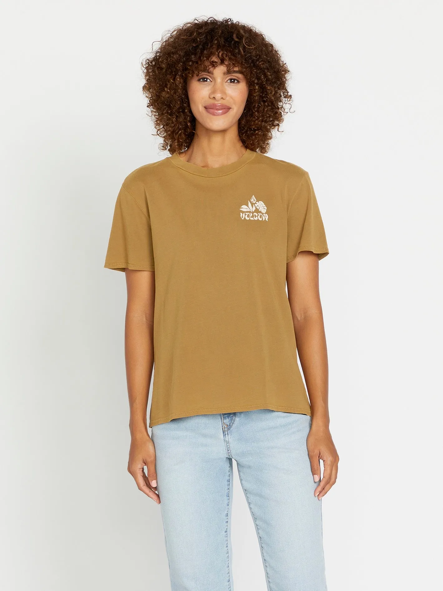 Lock It Up Tee - Rustic Brown sold by Volcom