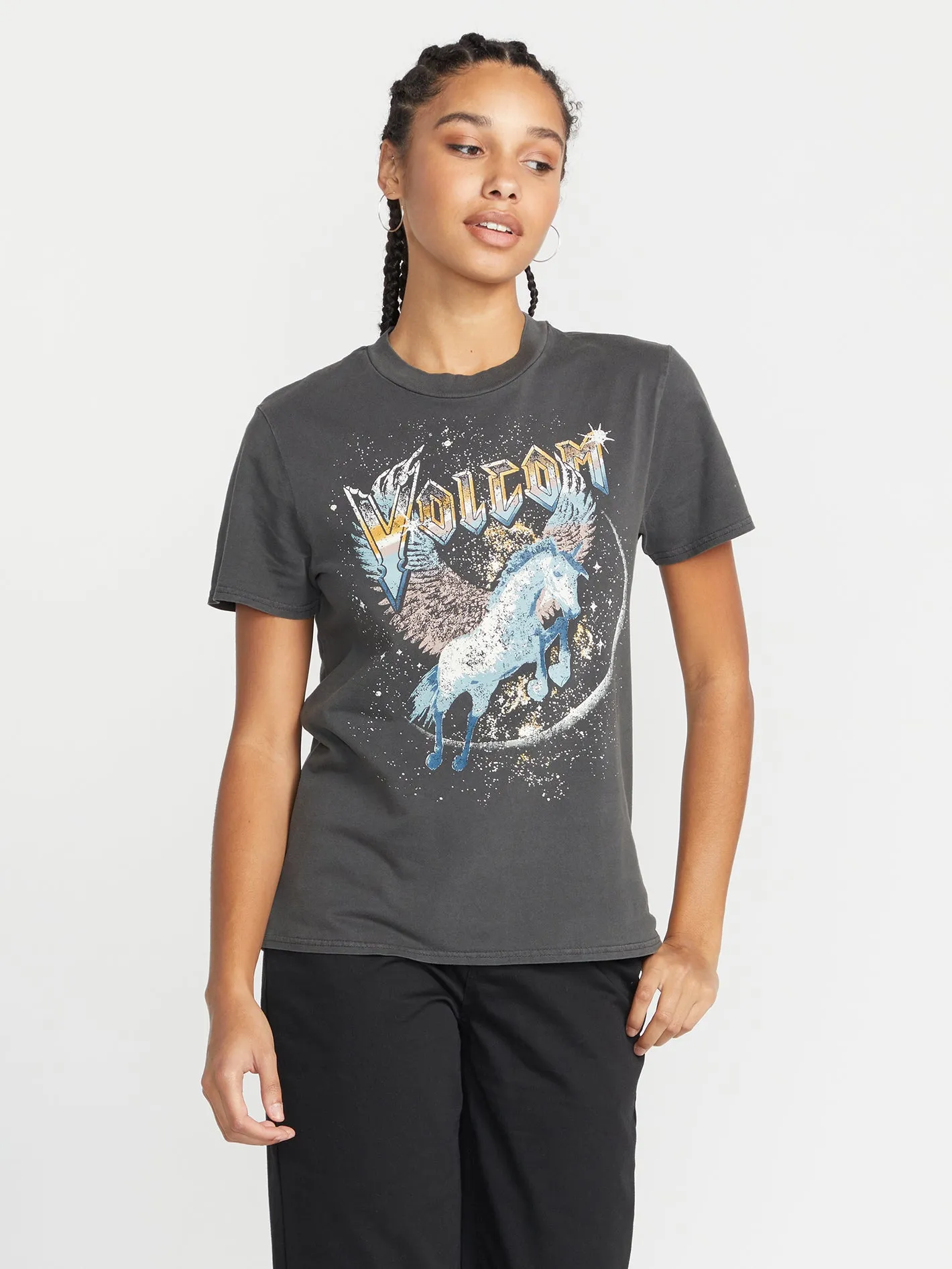 Lock It Up Short Sleeve Tee - Black sold by Volcom product image thumbnail 2