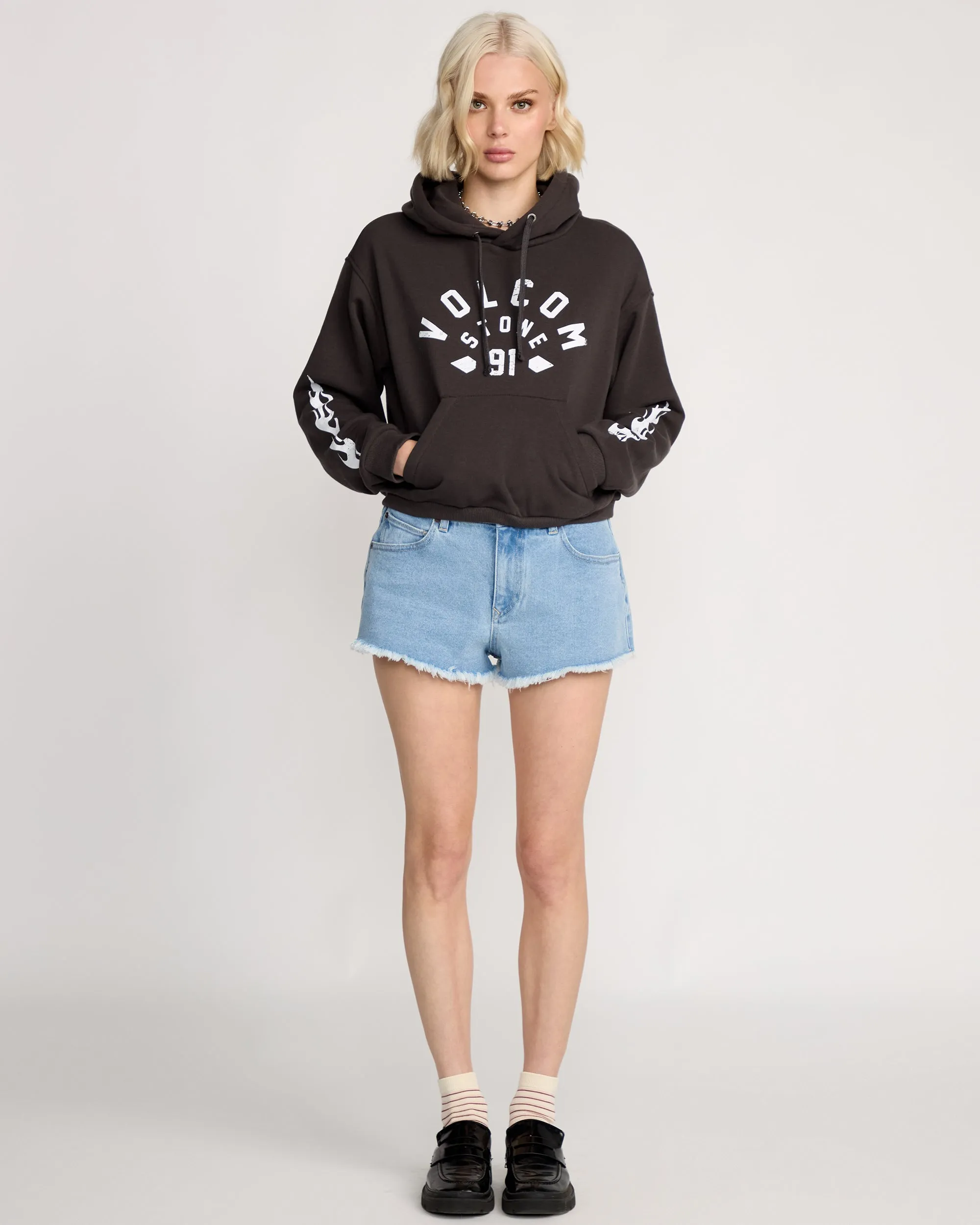 Women's 1991 Mini Hoodie sold by Volcom product image thumbnail 2