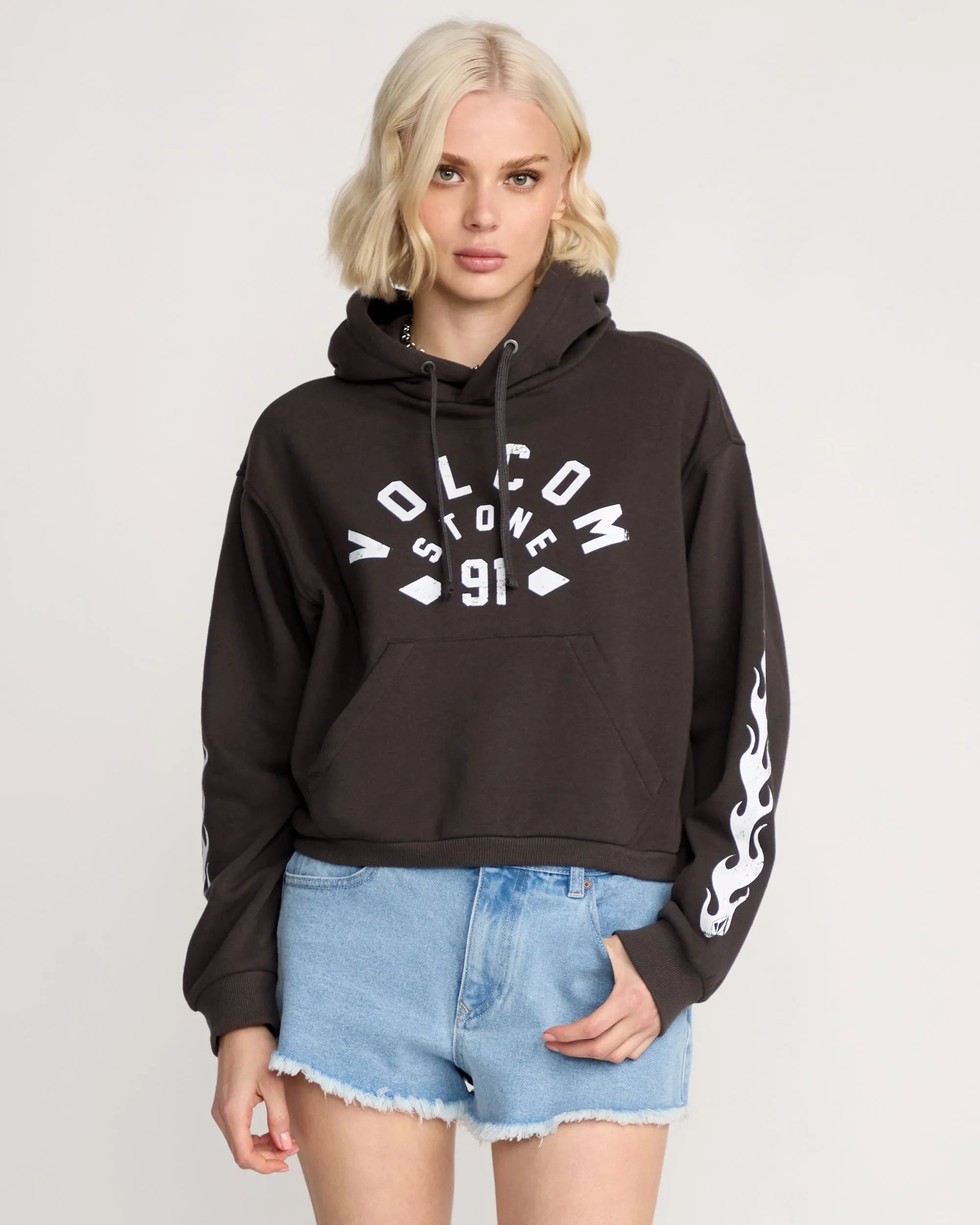 Women's 1991 Mini Hoodie sold by Volcom product image thumbnail 3