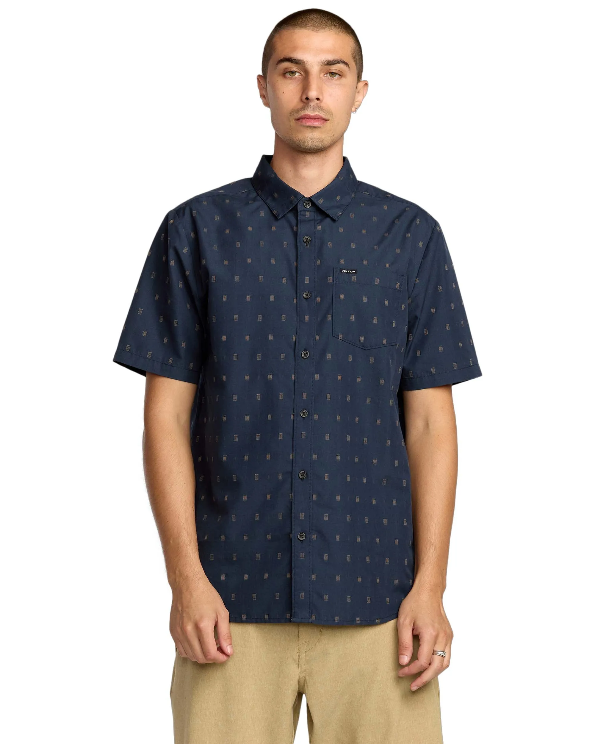 Men's Bankstone Short Sleeve Shirt sold by Volcom product image thumbnail 3