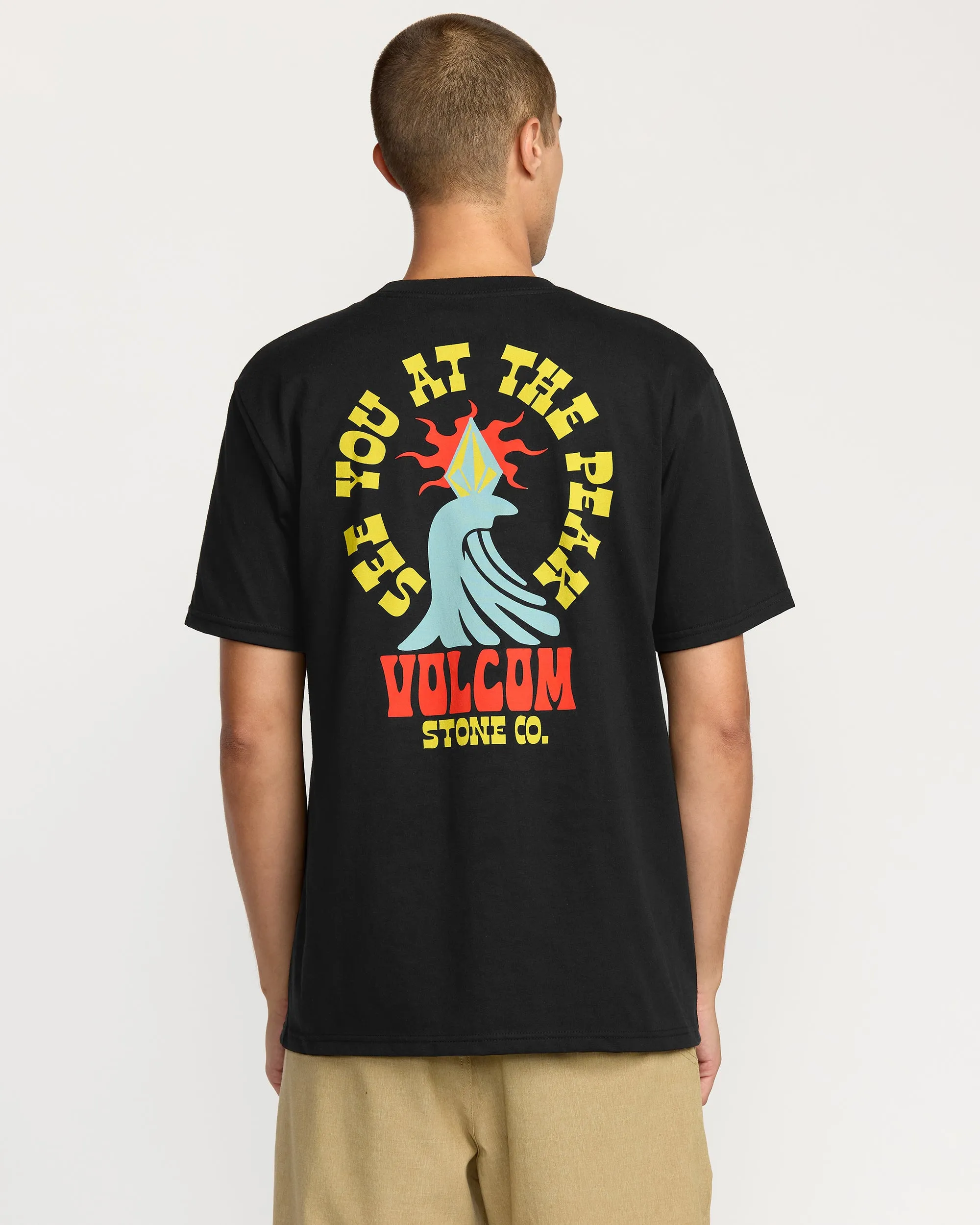 Men's Peak A Boo Short Sleeve Tee sold by Volcom product image thumbnail 5