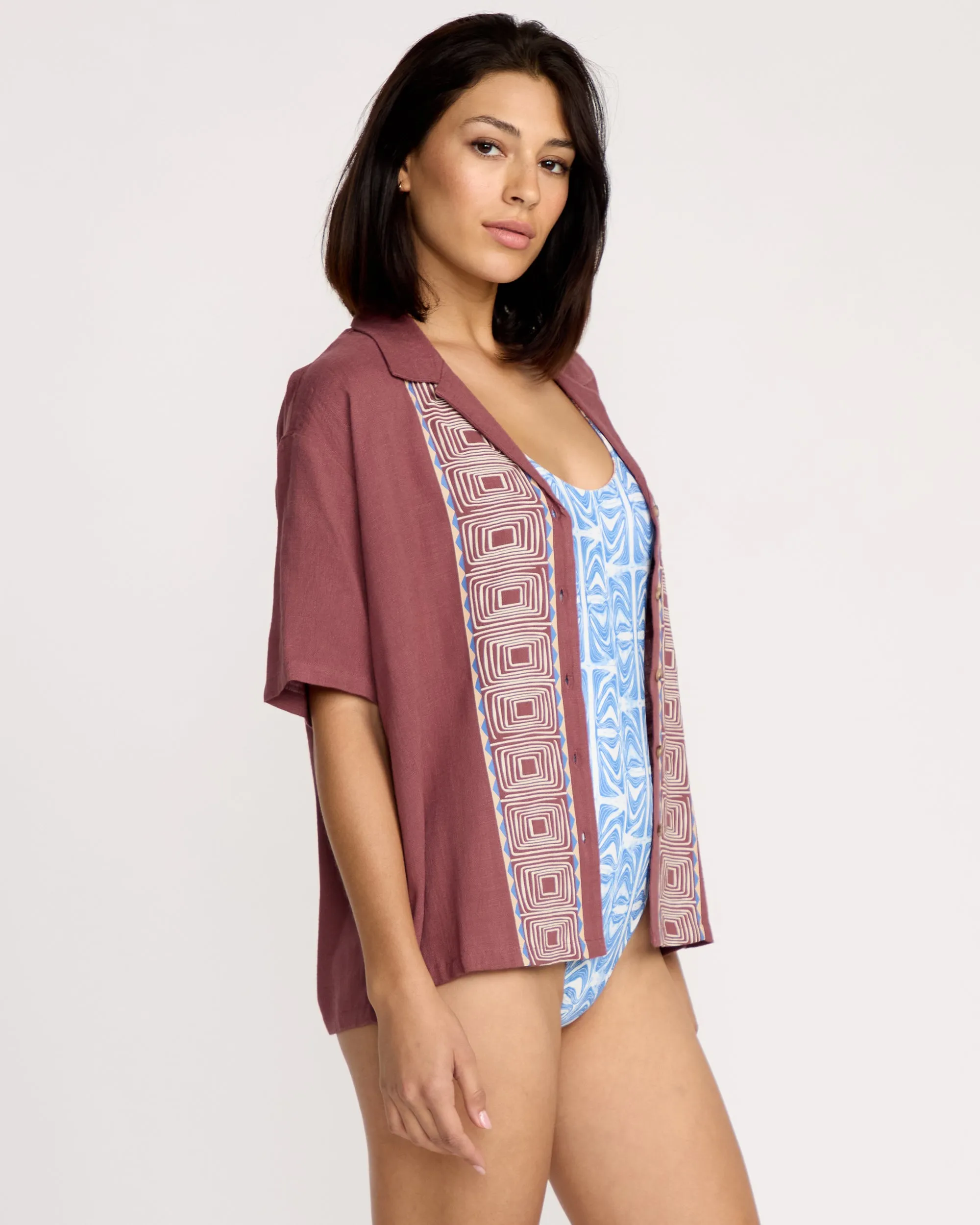 Women's Featured Artist Emma Rushton Short Sleeve Shirt sold by Volcom product image thumbnail 2