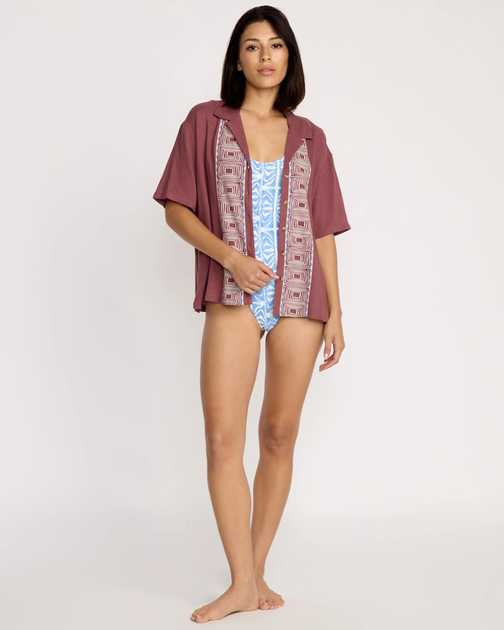 Women's Featured Artist Emma Rushton Short Sleeve Shirt sold by Volcom product image thumbnail 3