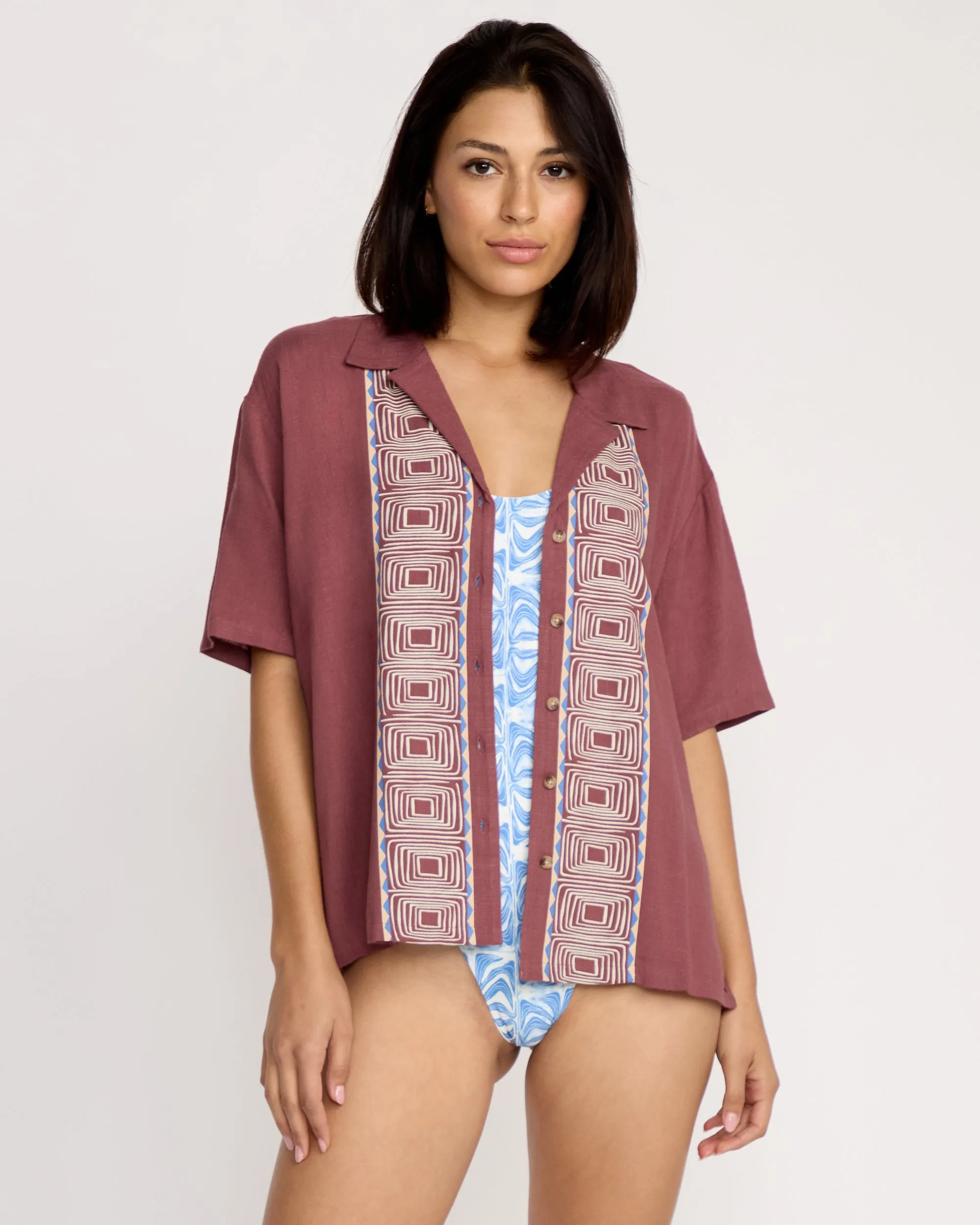 Women's Featured Artist Emma Rushton Short Sleeve Shirt sold by Volcom product image thumbnail 4