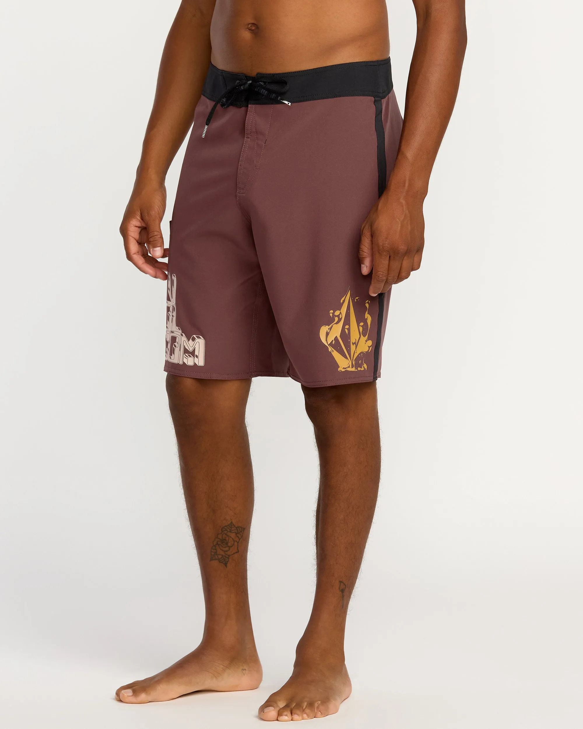 Men's Featured Artist Callum Rooney Mod 20" Swim Trunks sold by Volcom