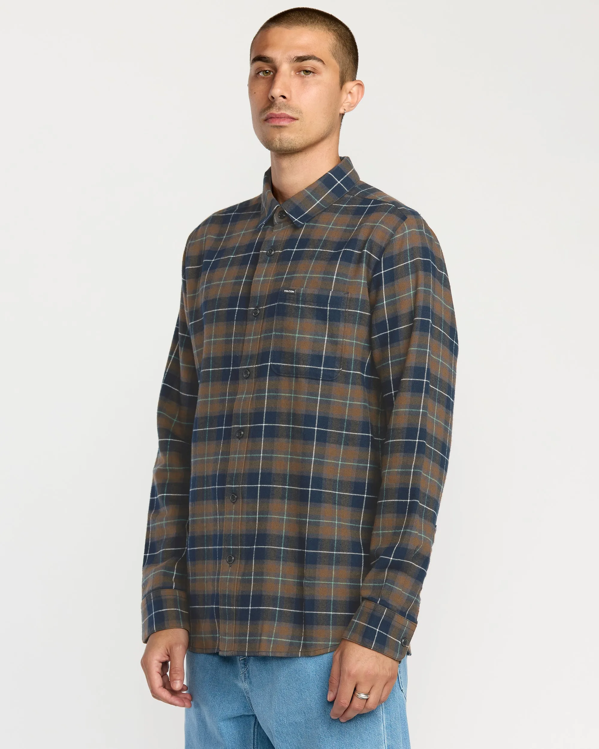 Men's Caden Flannel Shirt sold by Volcom product image thumbnail 3