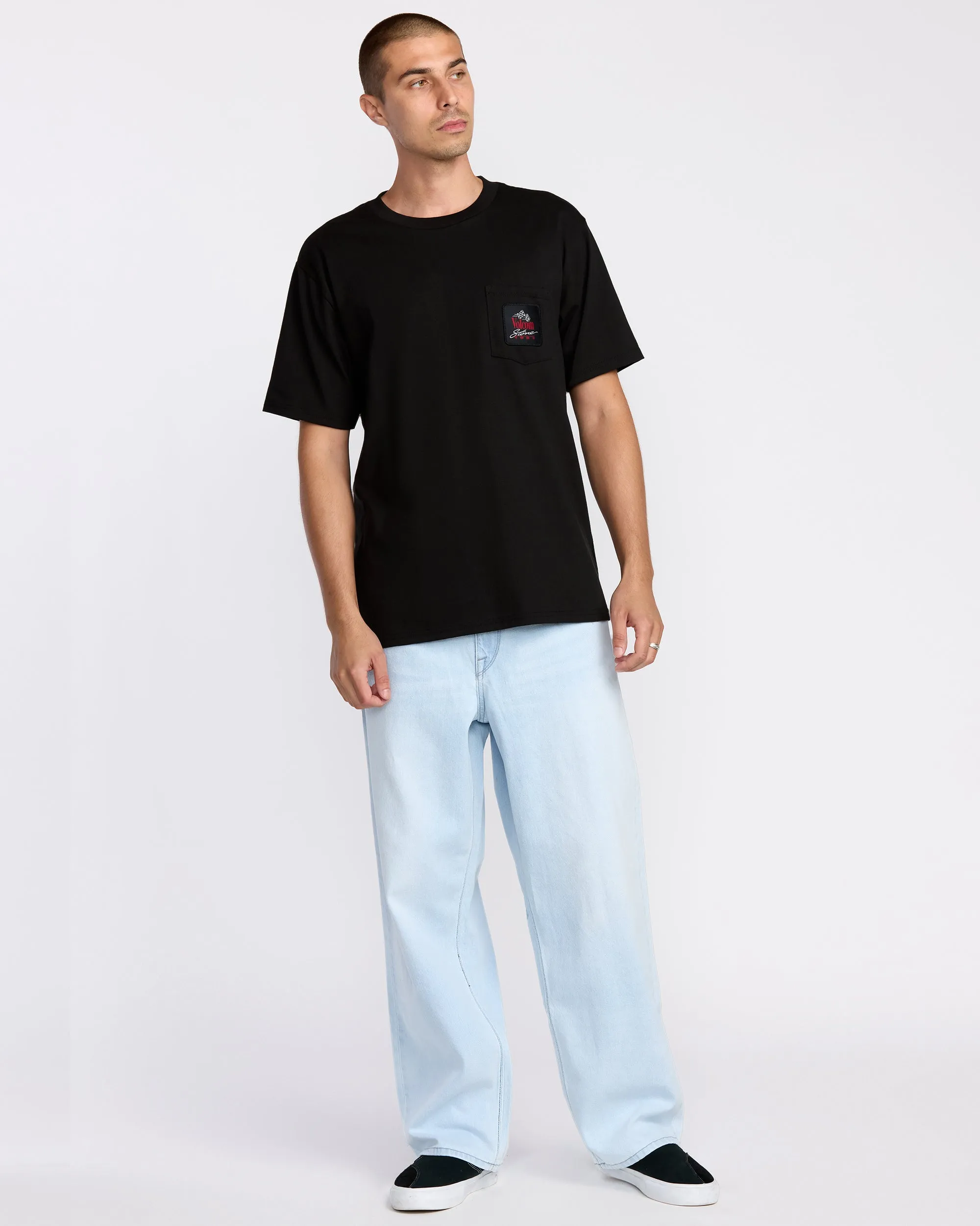 Men's Speed Snake Pocket Short Sleeve Tee sold by Volcom product image thumbnail 4