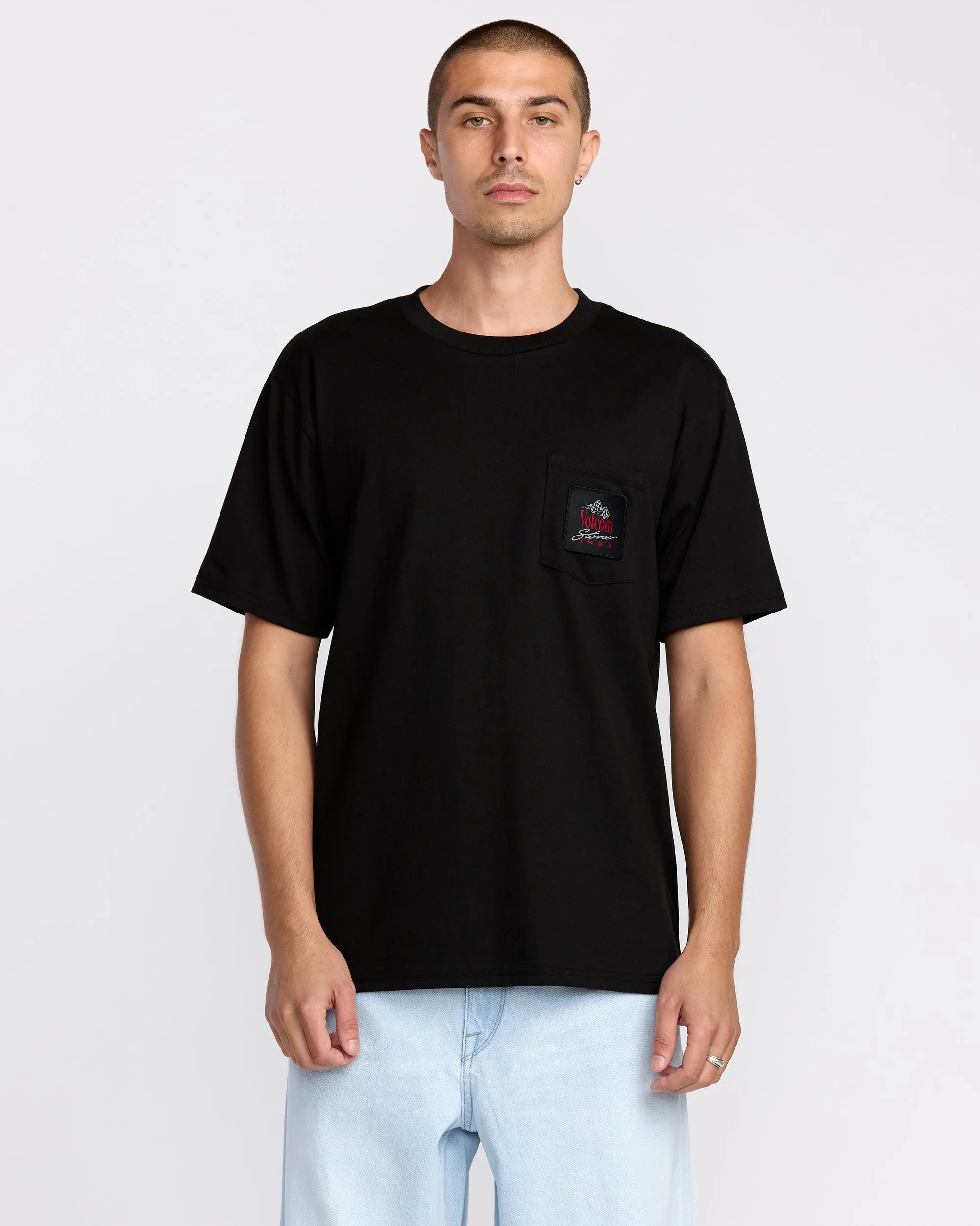 Men's Speed Snake Pocket Short Sleeve Tee sold by Volcom product image thumbnail 5