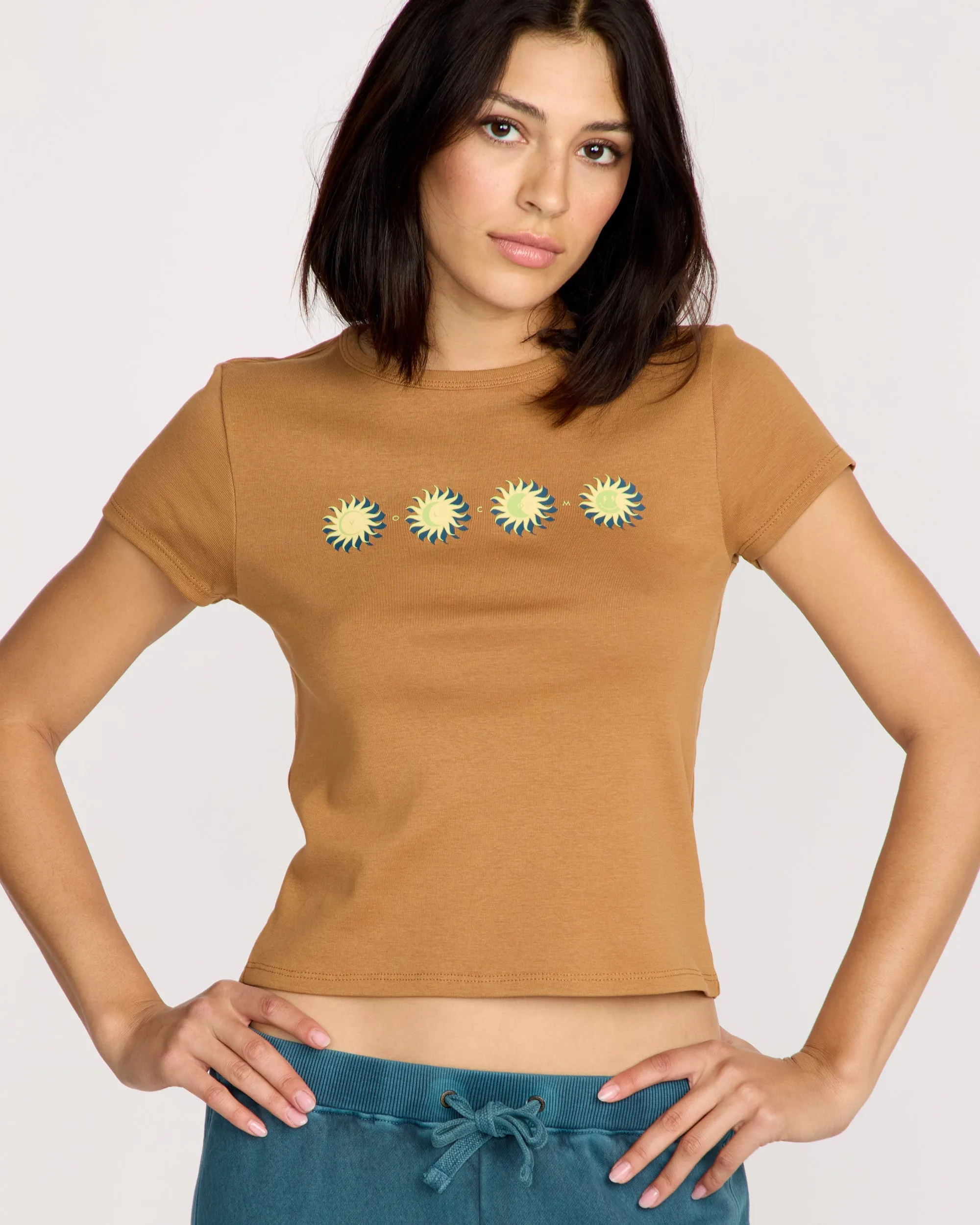 Women's Have A Clue Tee sold by Volcom product image thumbnail 5