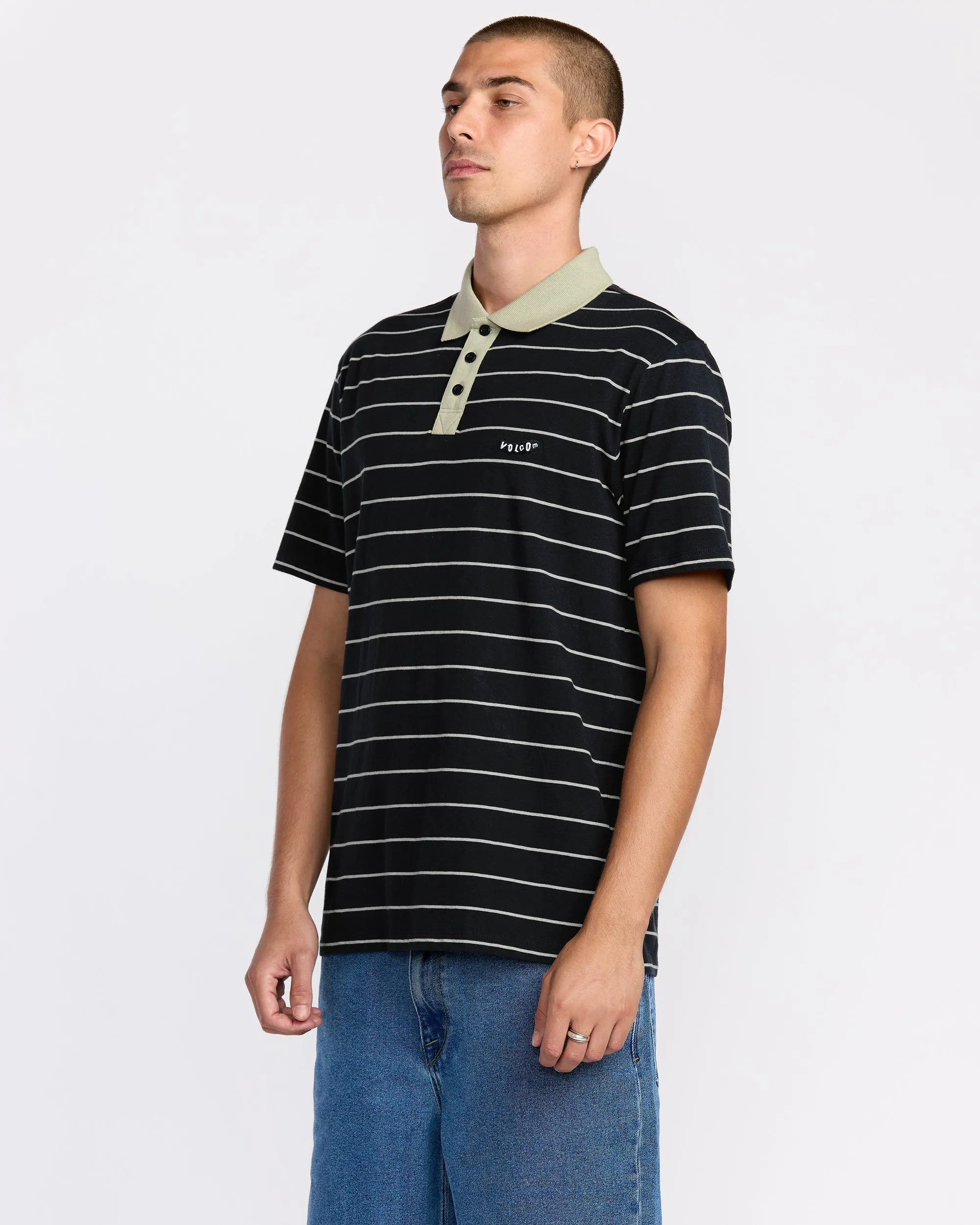 Men's Ragstone Polo Short Sleeve Shirt sold by Volcom product image thumbnail 3