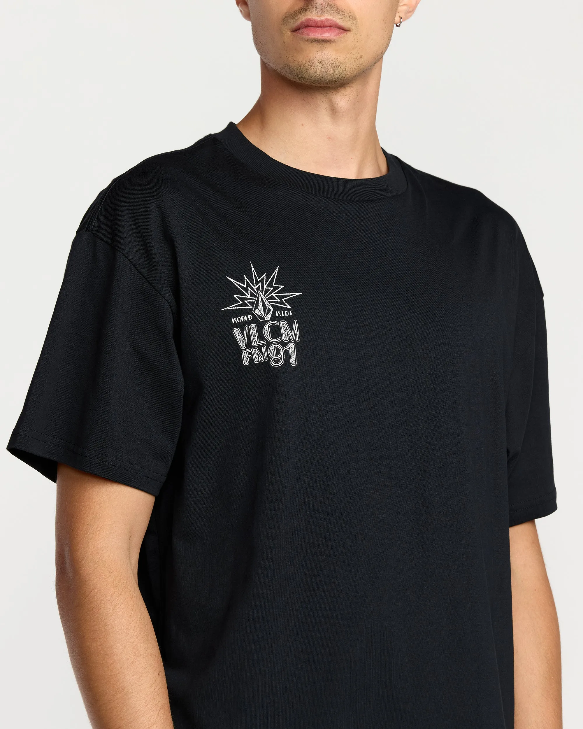 Men's Tune In Short Sleeve Tee sold by Volcom product image thumbnail 3