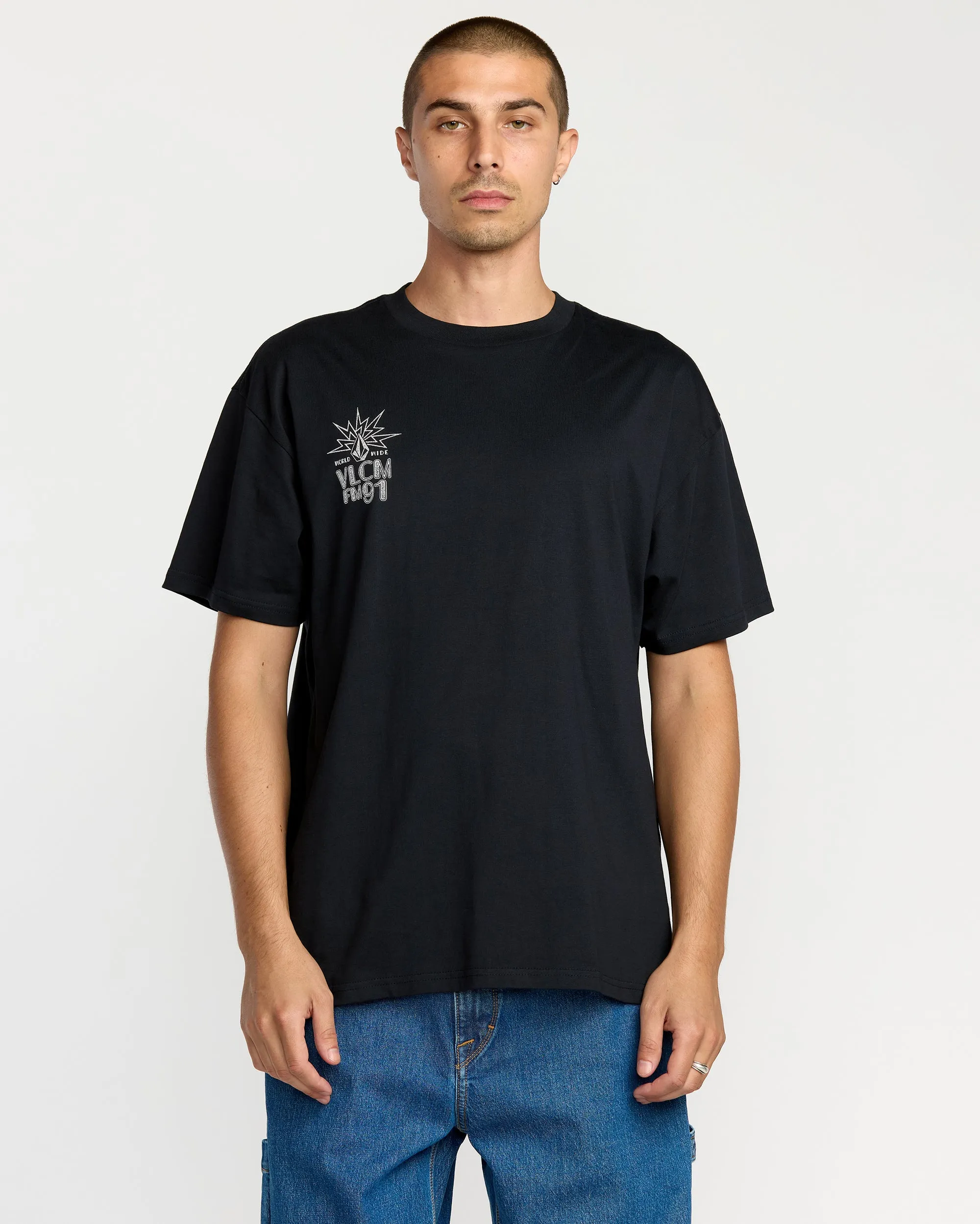 Men's Tune In Short Sleeve Tee sold by Volcom product image thumbnail 5