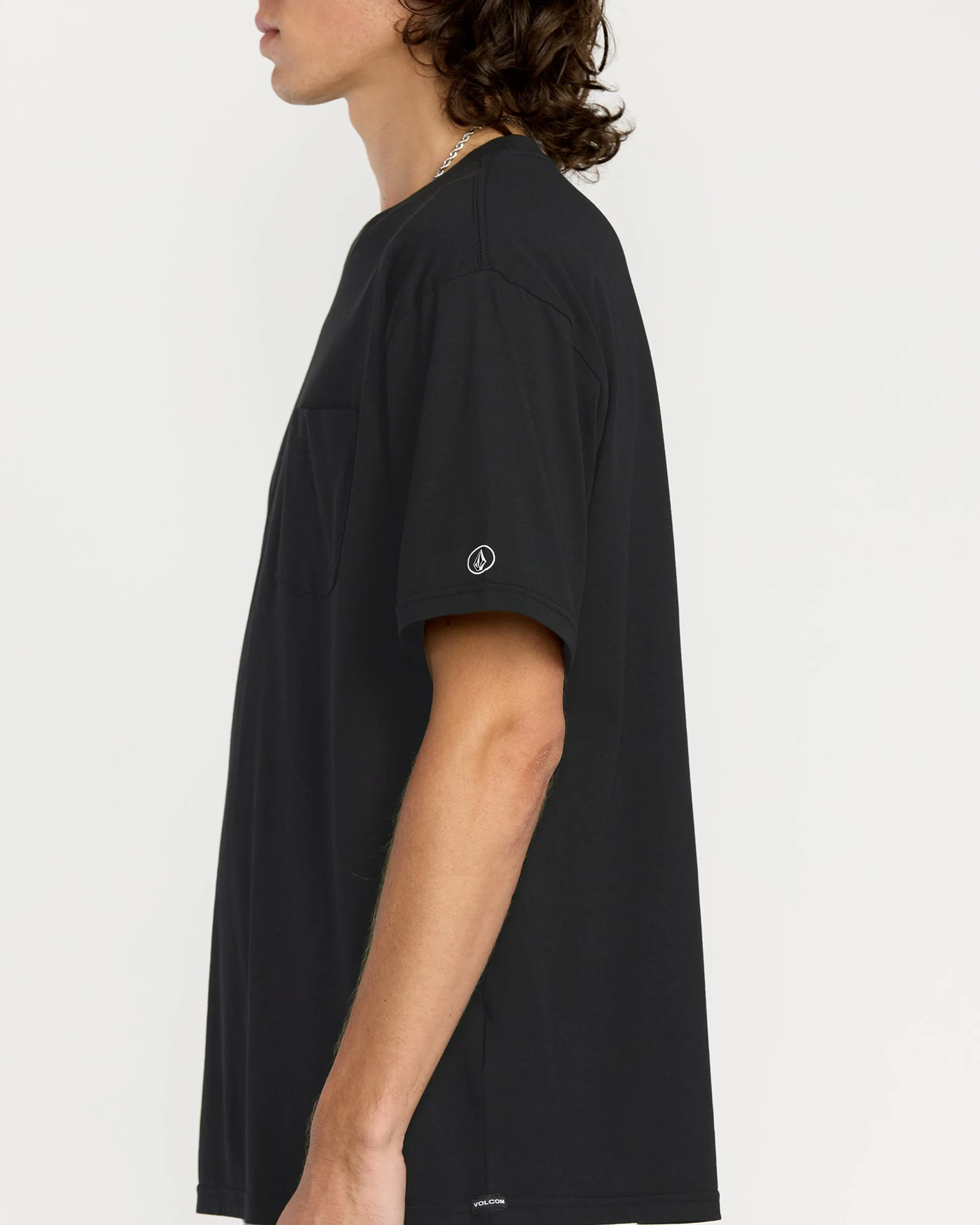 Men's Solid Short Sleeve Pocket Tee sold by Volcom product image thumbnail 3