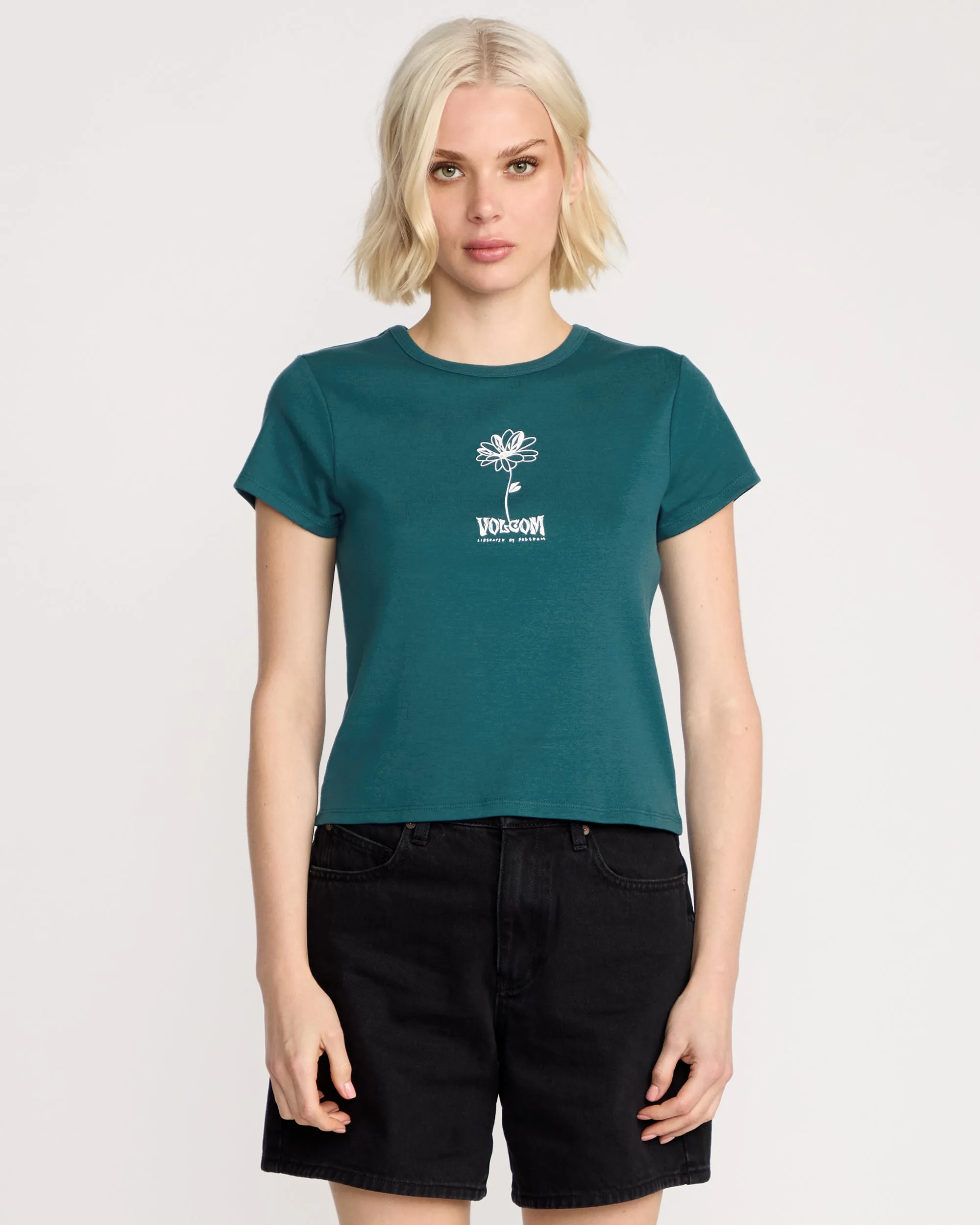 Women's Have A Clue Tee sold by Volcom product image thumbnail 3