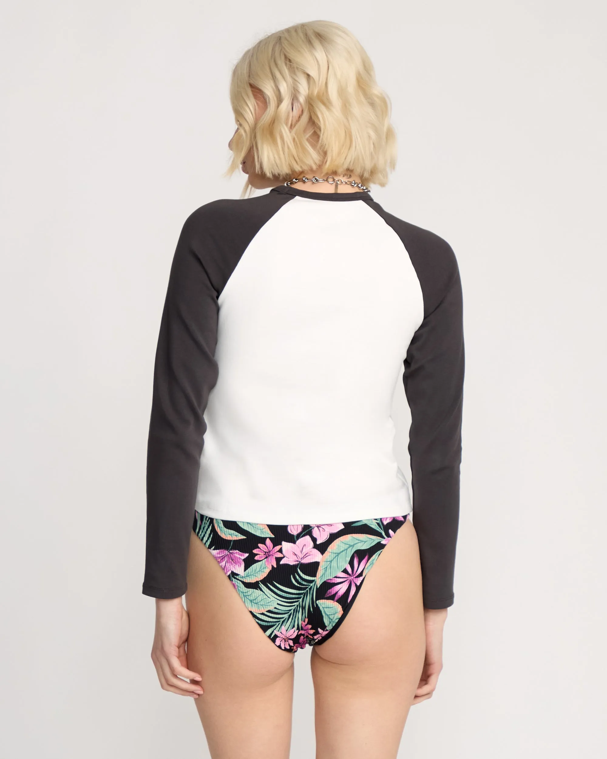 Women's Giving In Raglan Tee sold by Volcom product image thumbnail 4