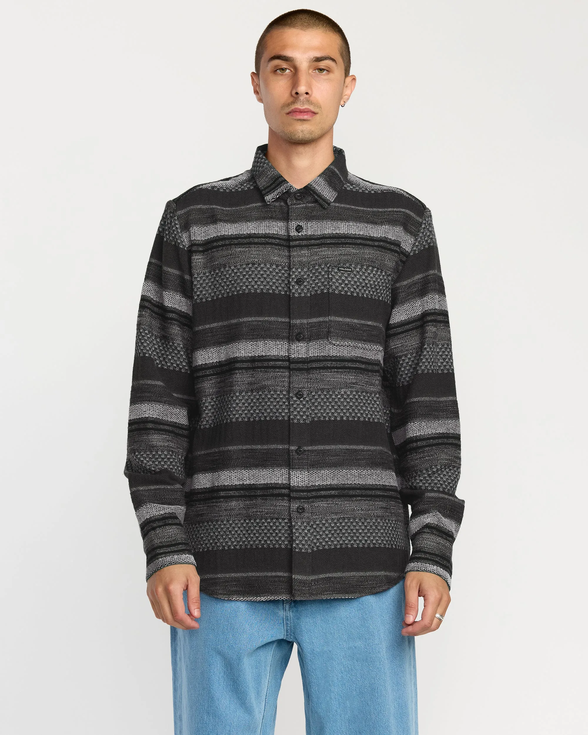 Men's Confuzzled Long Sleeve Shirt sold by Volcom product image thumbnail 3