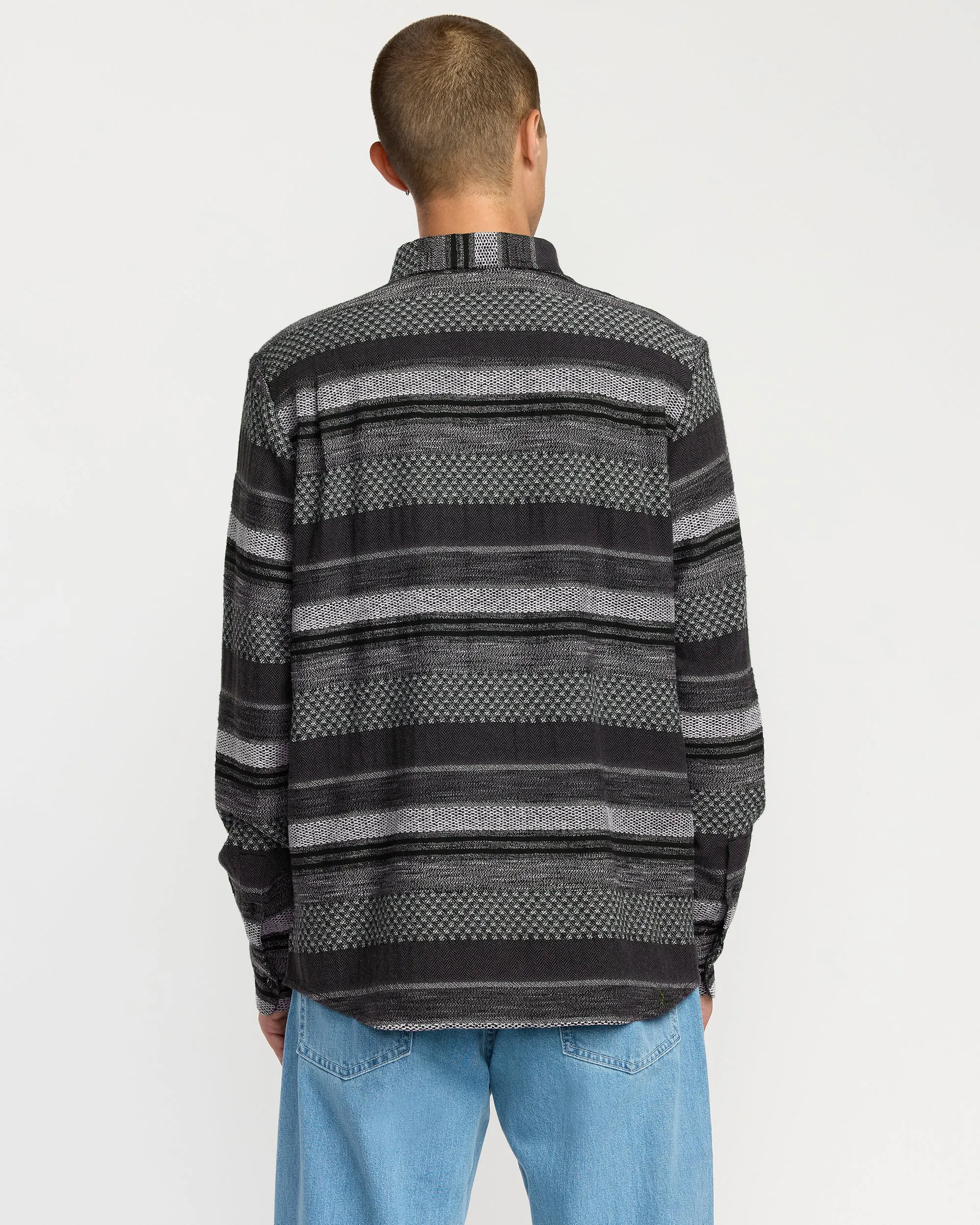 Men's Confuzzled Long Sleeve Shirt sold by Volcom product image thumbnail 4