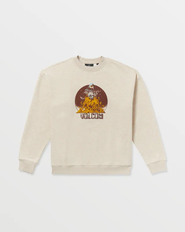 Men's Featured Artist Callum Rooney Crew made by Volcom