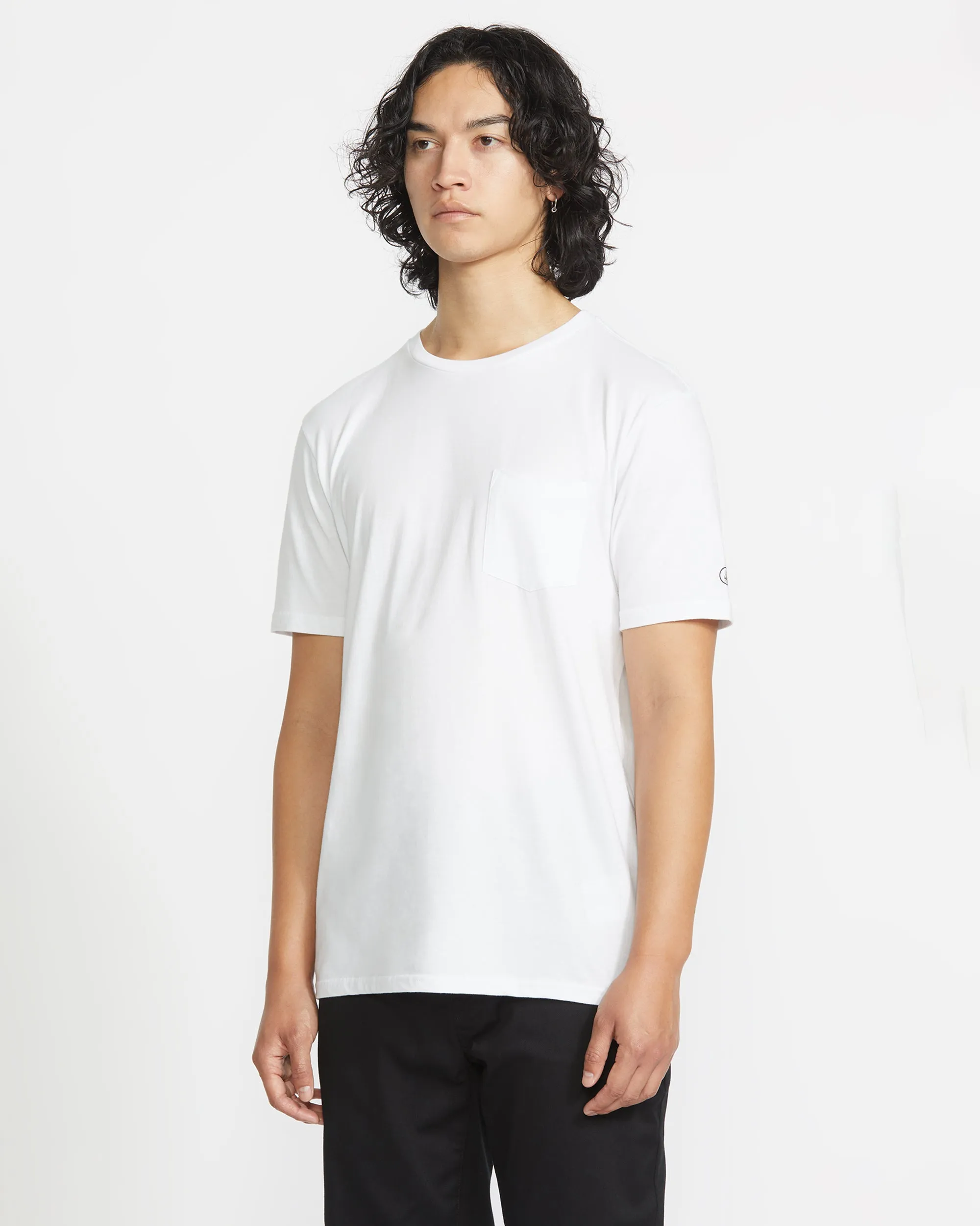 Men's Solid Short Sleeve Pocket Tee sold by Volcom product image thumbnail 3