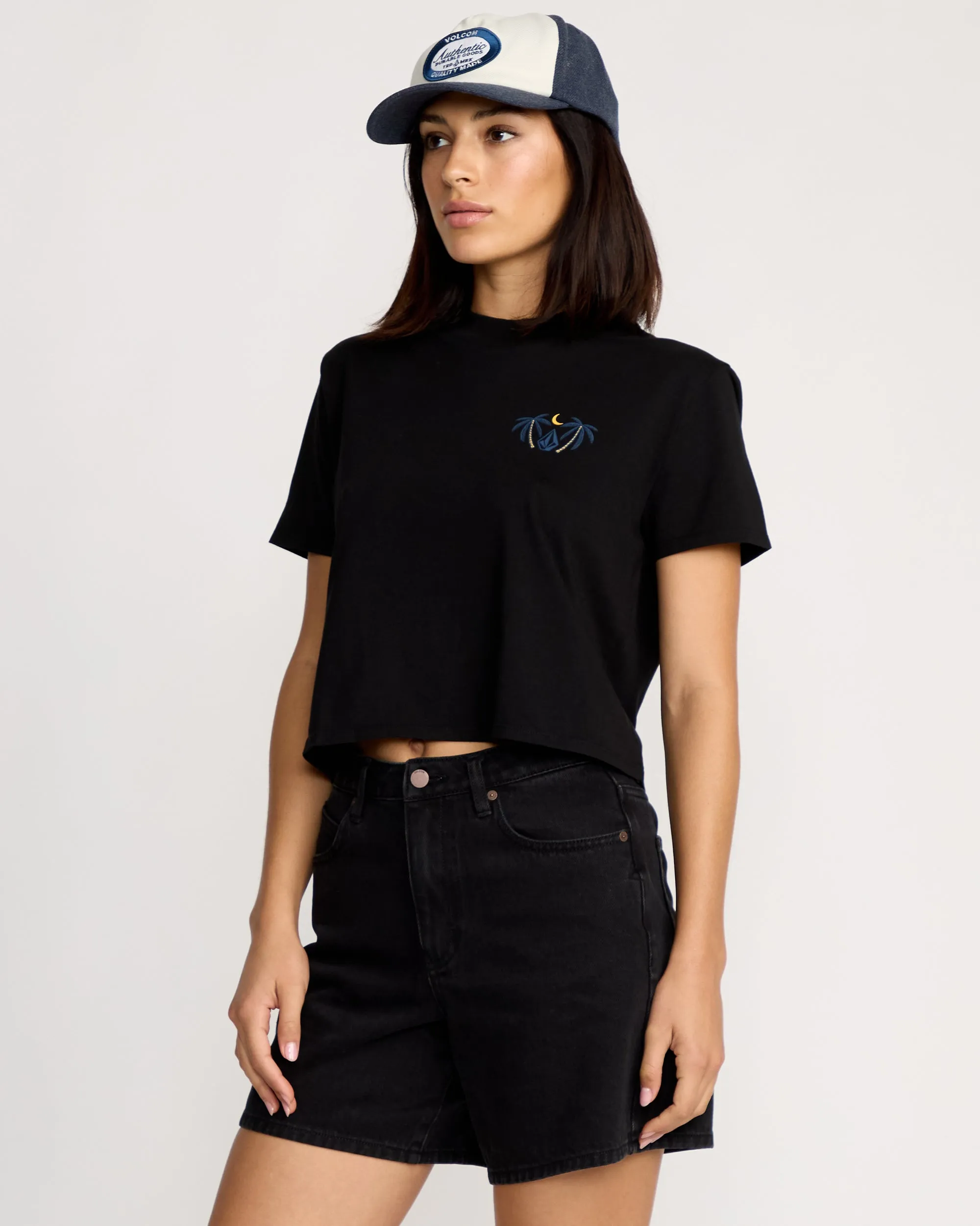 Women's Dial Crop Tee sold by Volcom product image thumbnail 2