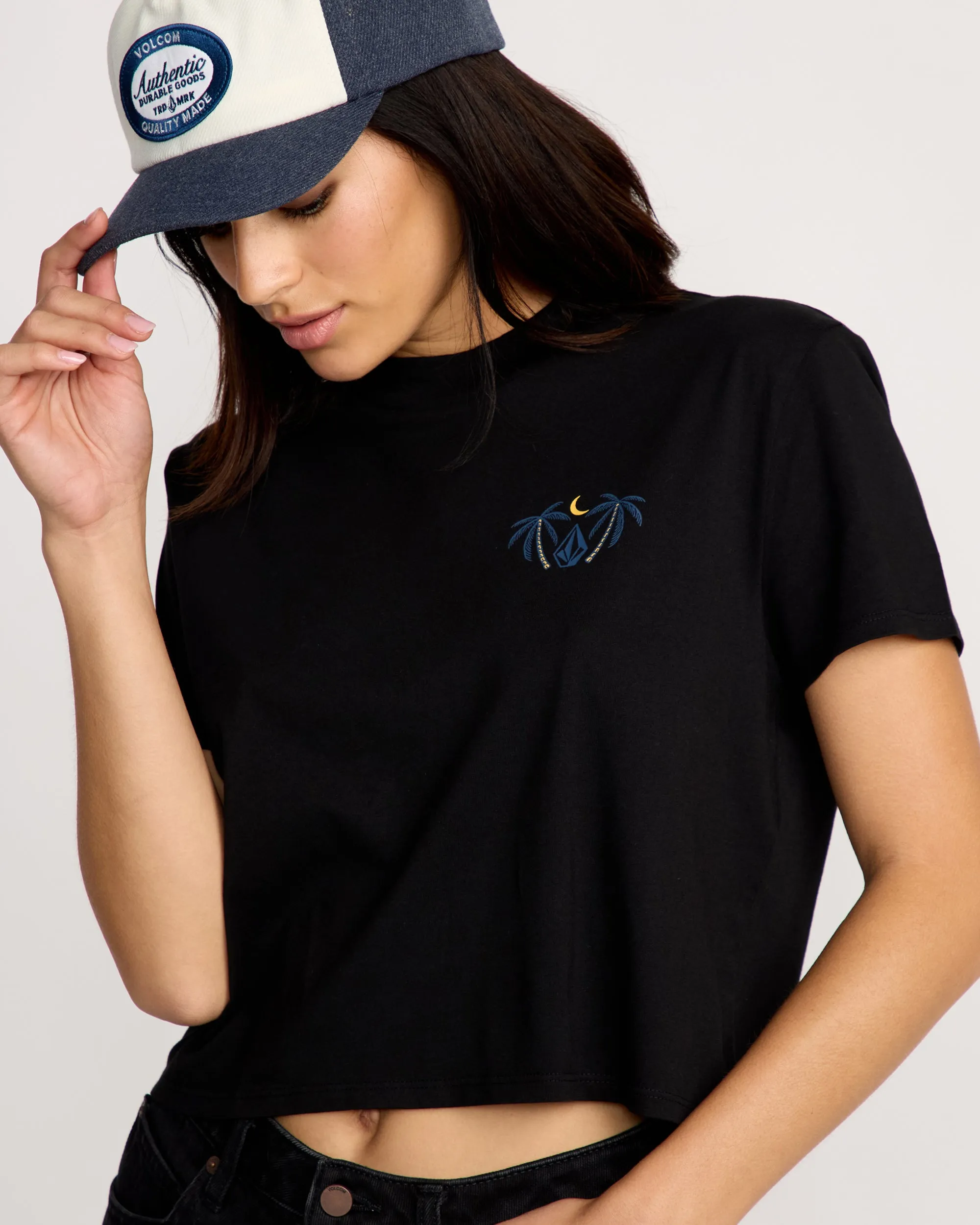 Women's Dial Crop Tee sold by Volcom product image thumbnail 5