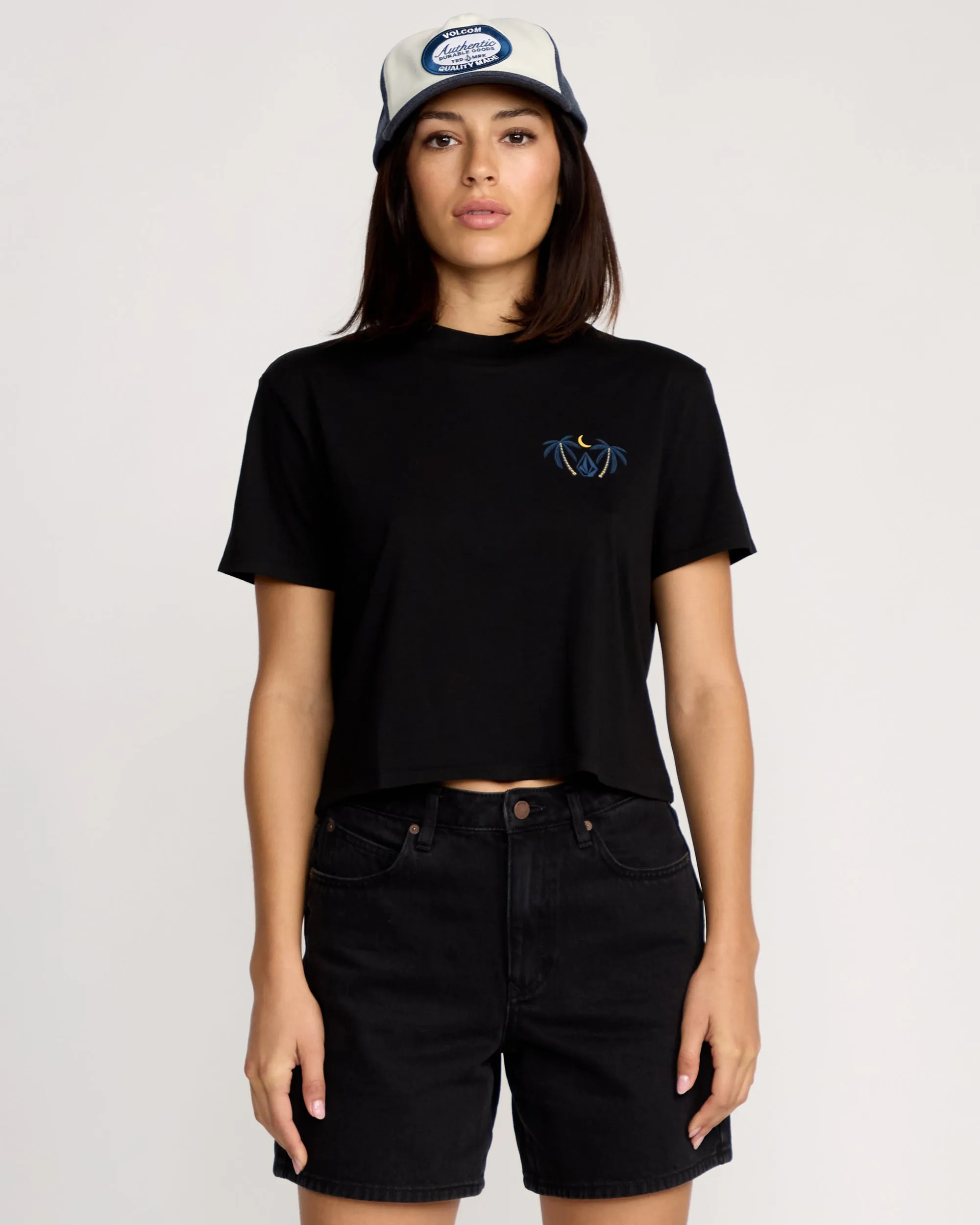 Women's Dial Crop Tee sold by Volcom