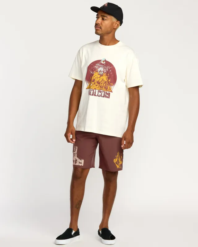 Men's Featured Artist Callum Rooney Mod 20" Boardshorts sold by Volcom