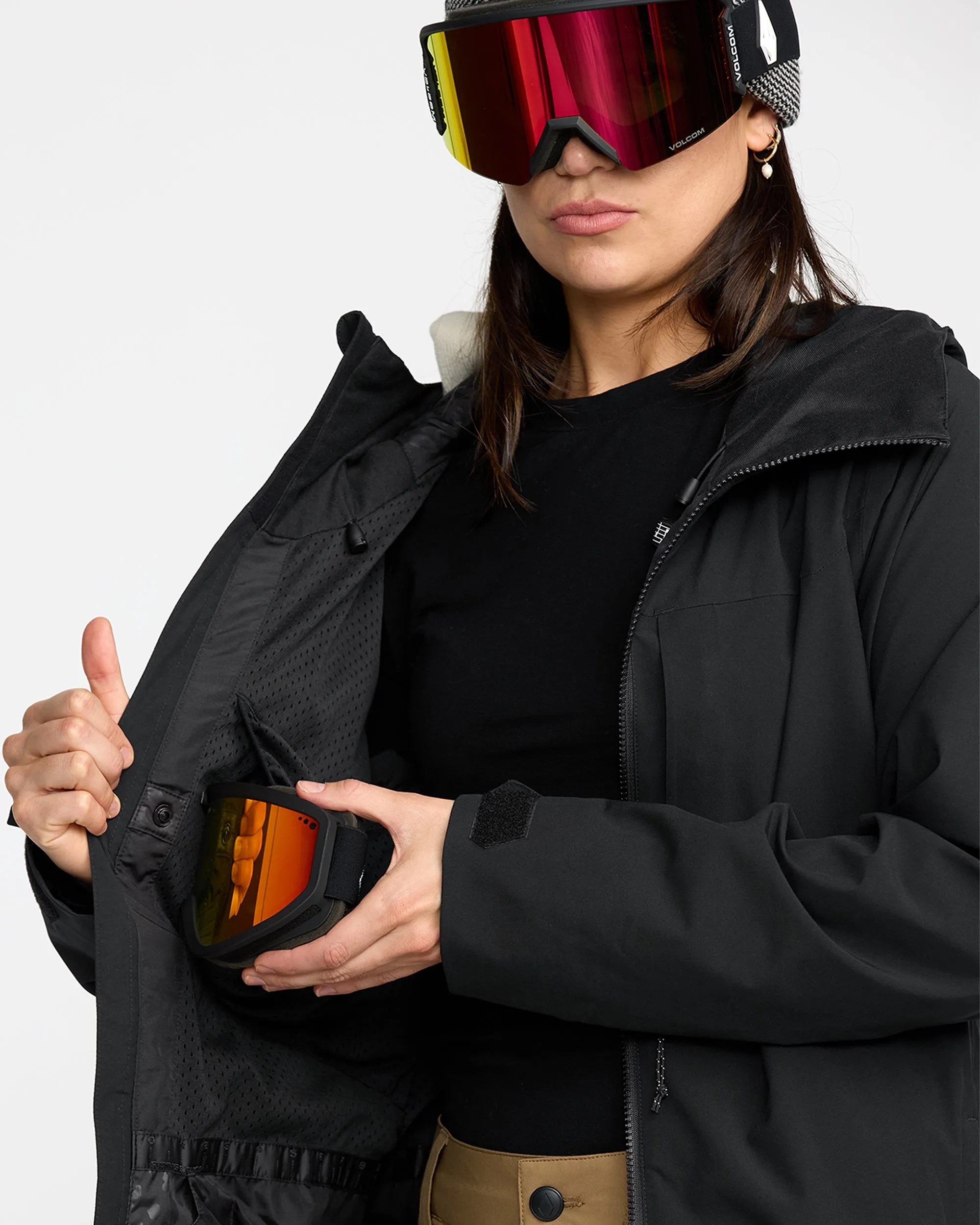 Women's Cloudbreaker Stretch 30K Jacket sold by Volcom product image thumbnail 3