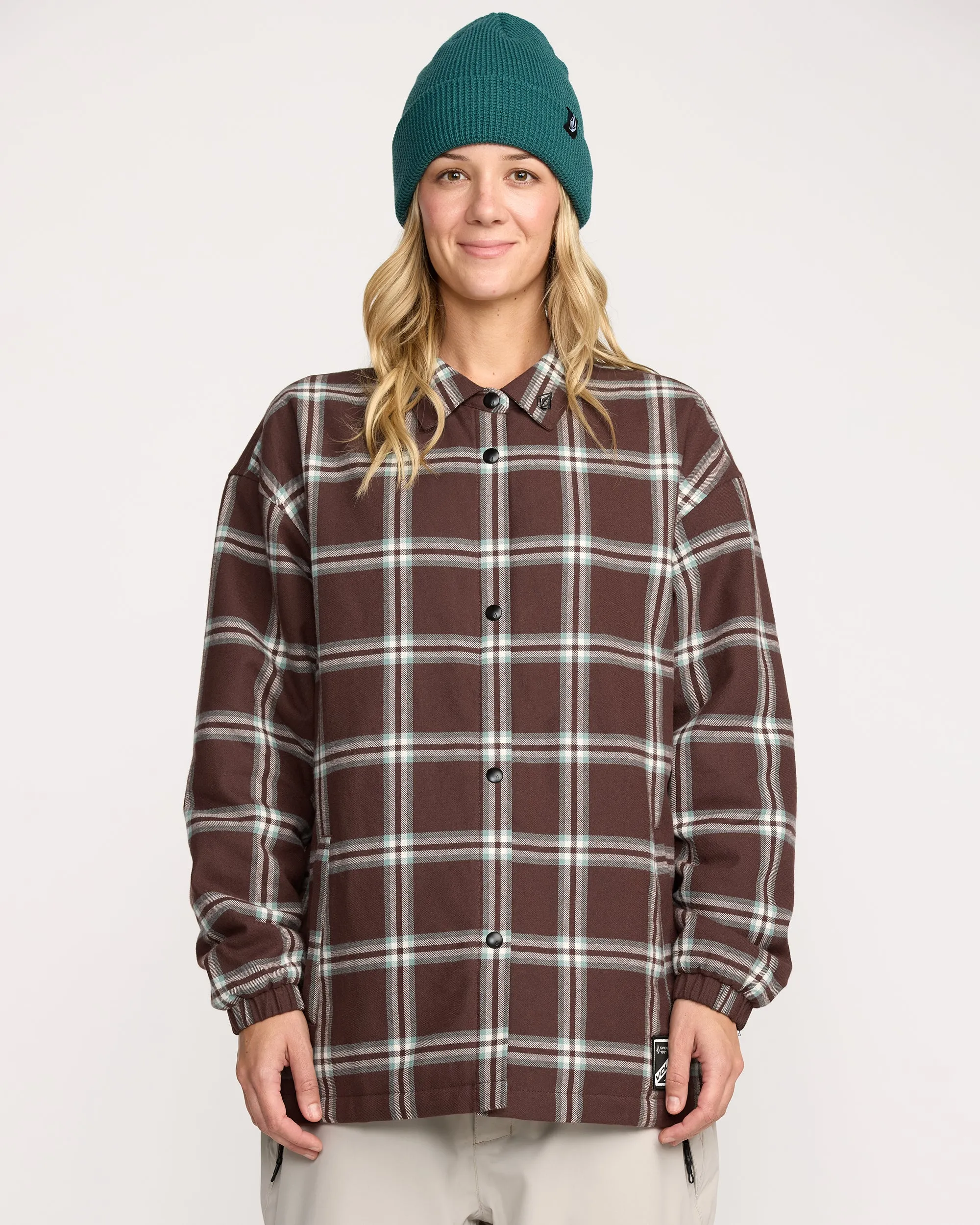 Women's Ins Riding Flannel Jacket sold by Volcom