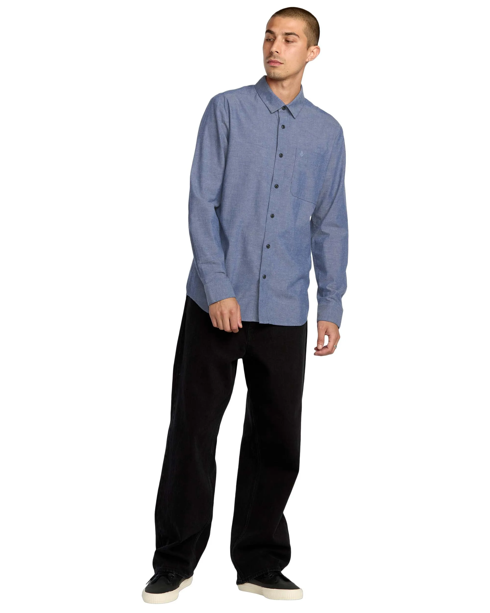 Men's Date Knight Long Sleeve Shirt sold by Volcom product image thumbnail 3