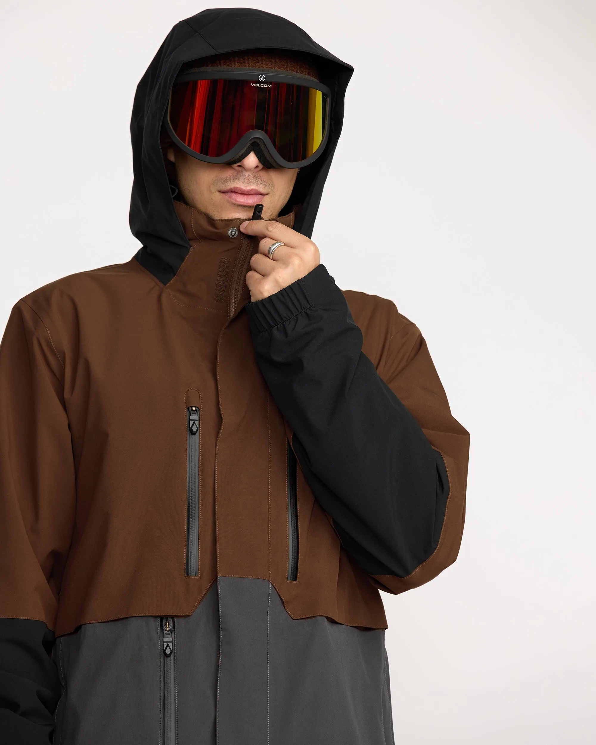 Men's Rnge Stretch 30K Jacket sold by Volcom product image thumbnail 4