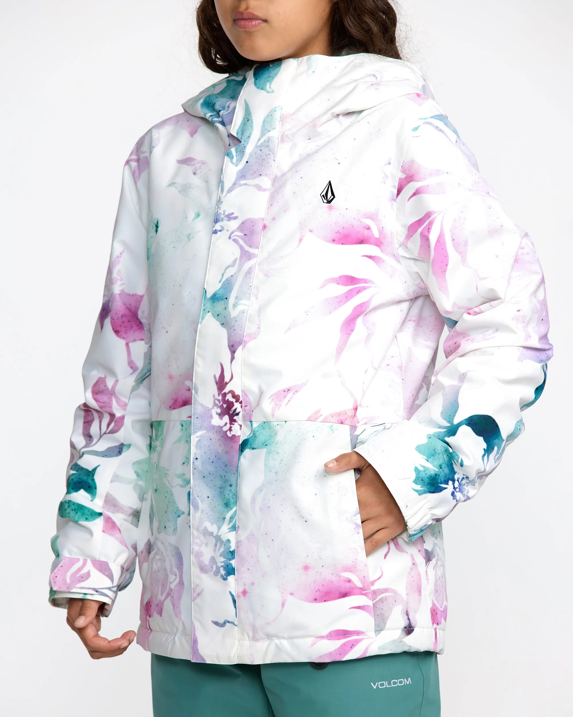 Kids' Sass'N'Frass Insulated Jacket sold by Volcom product image thumbnail 3