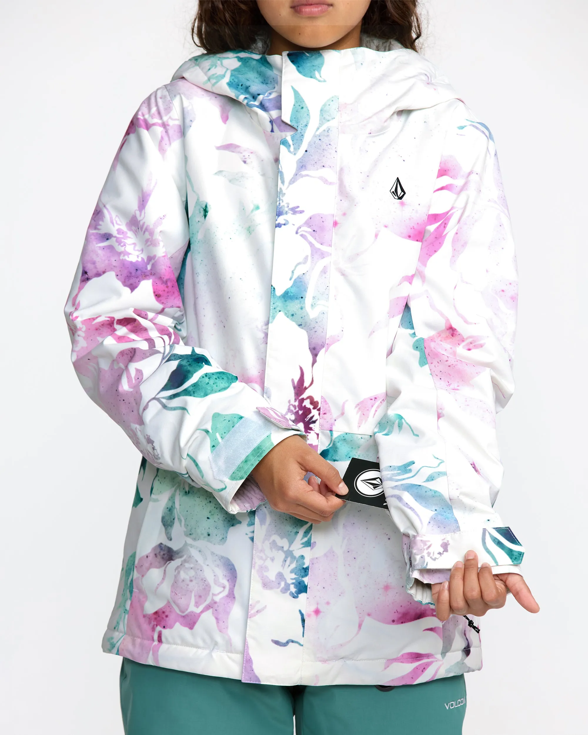 Kids' Sass'N'Frass Insulated Jacket sold by Volcom product image thumbnail 4