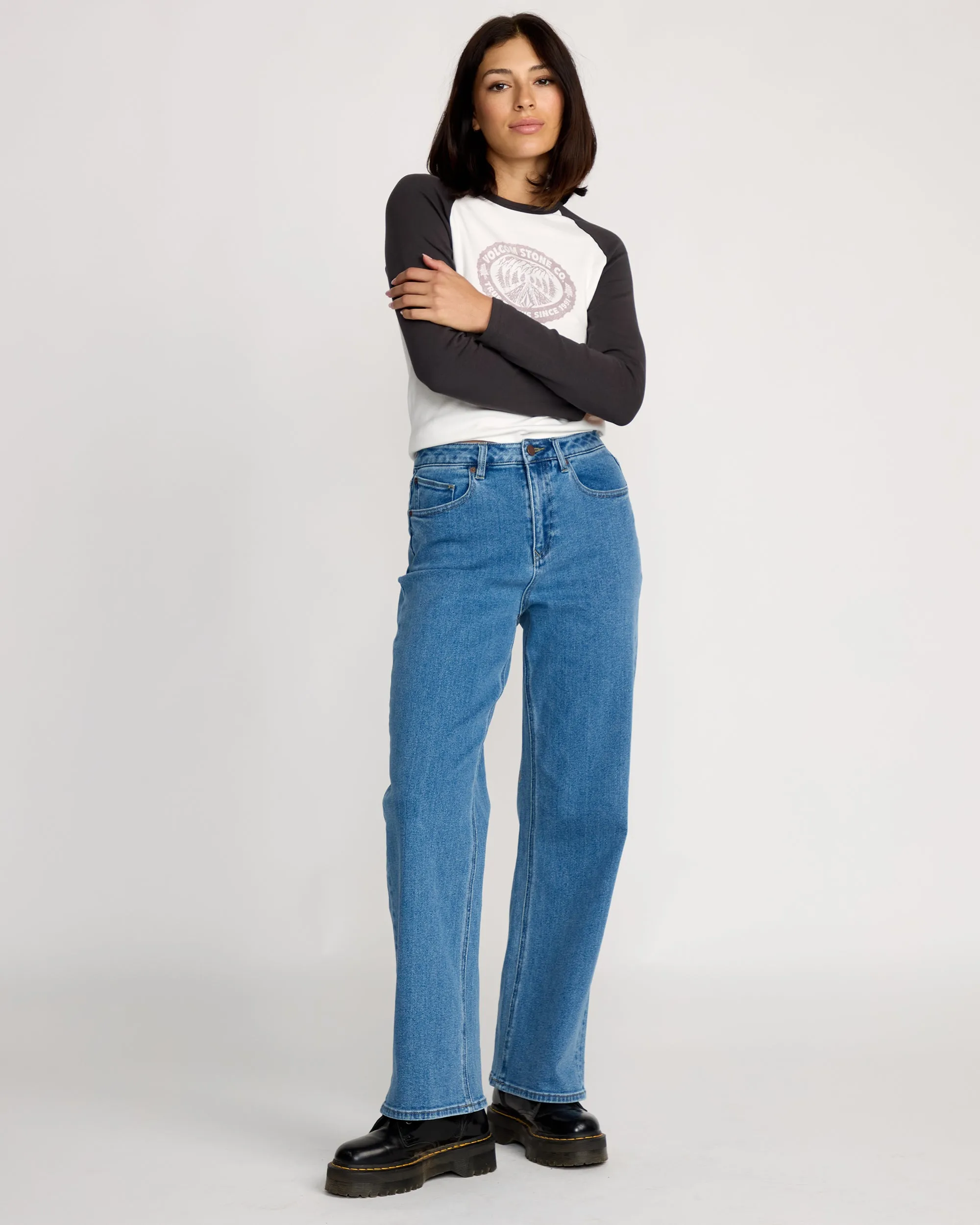 Women's Stoned Boyfriend High Rise Jeans sold by Volcom product image thumbnail 2