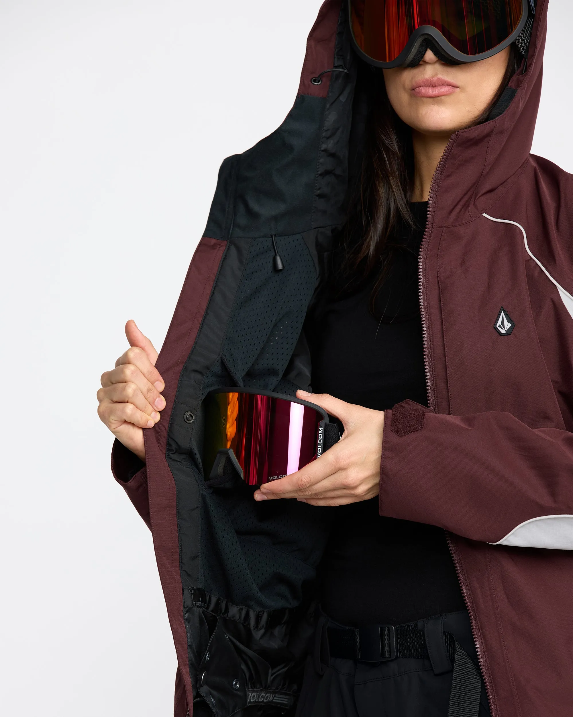 Women's Stone Smokeshow 20K Jacket sold by Volcom product image thumbnail 3