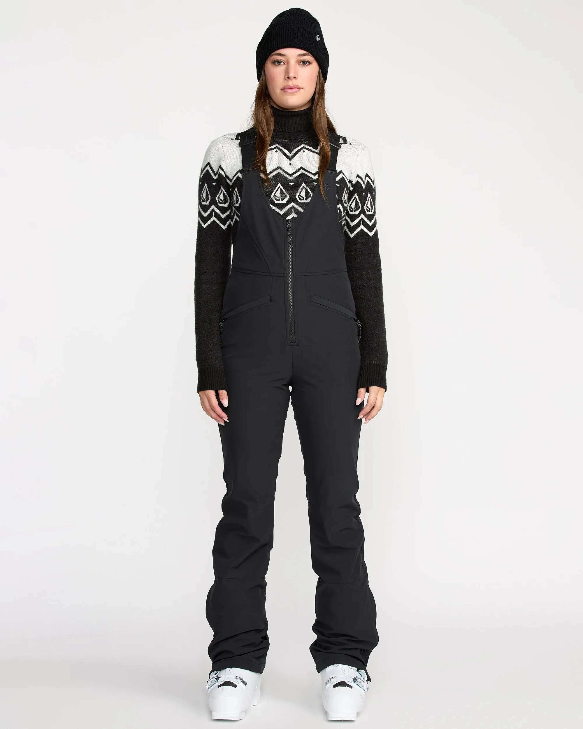 Women's Battle Stretch Bib Overall sold by Volcom