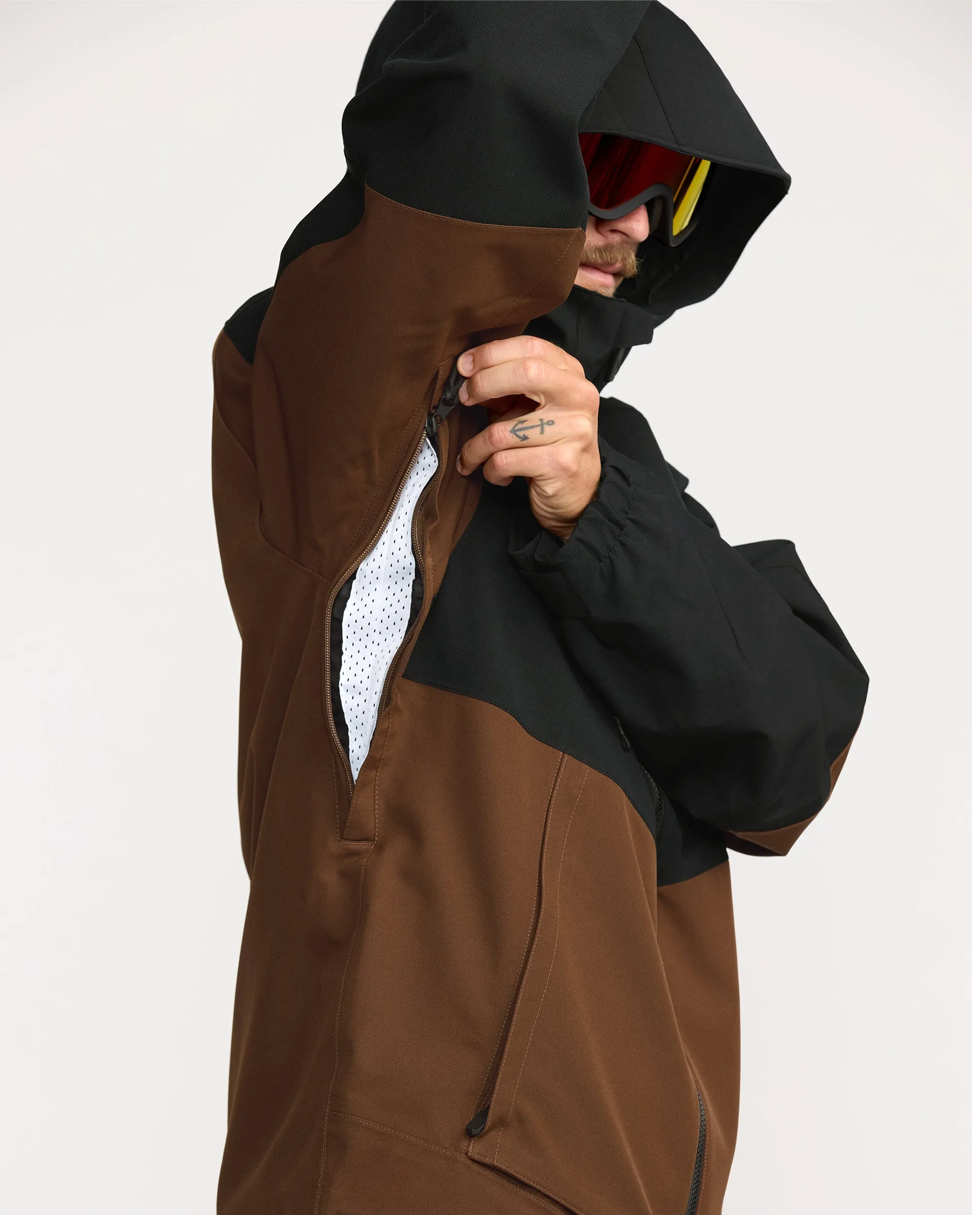 Men's Brighton Full Zip Jacket sold by Volcom product image thumbnail 3