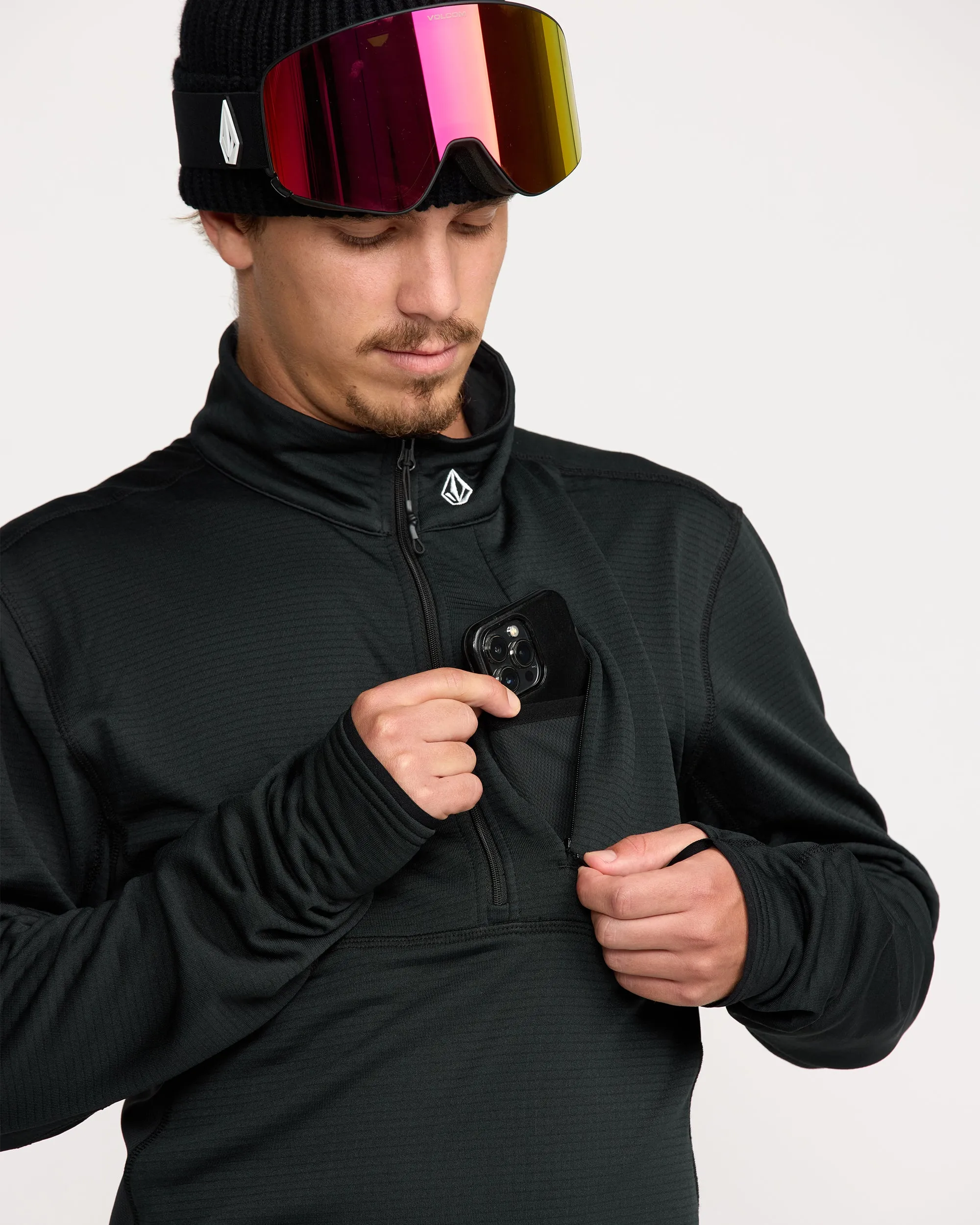 Men's Gridlock Mockneck sold by Volcom product image thumbnail 4