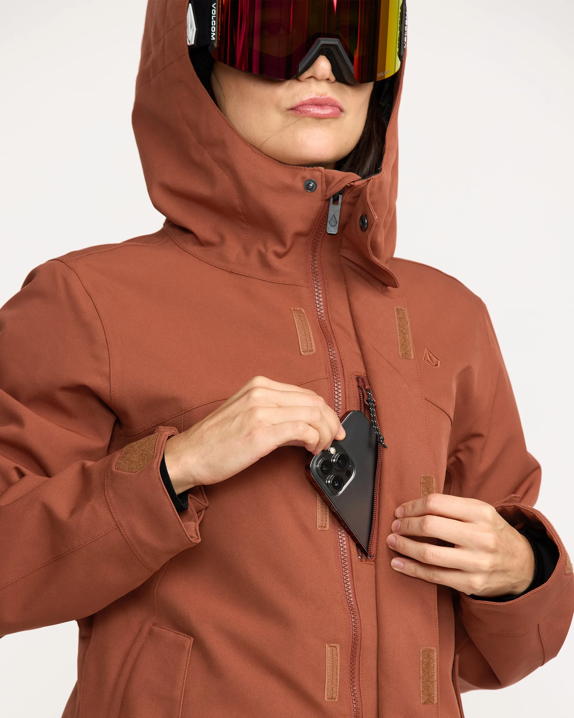 Women's Stoney Shadow Insulated Jacket sold by Volcom product image thumbnail 5