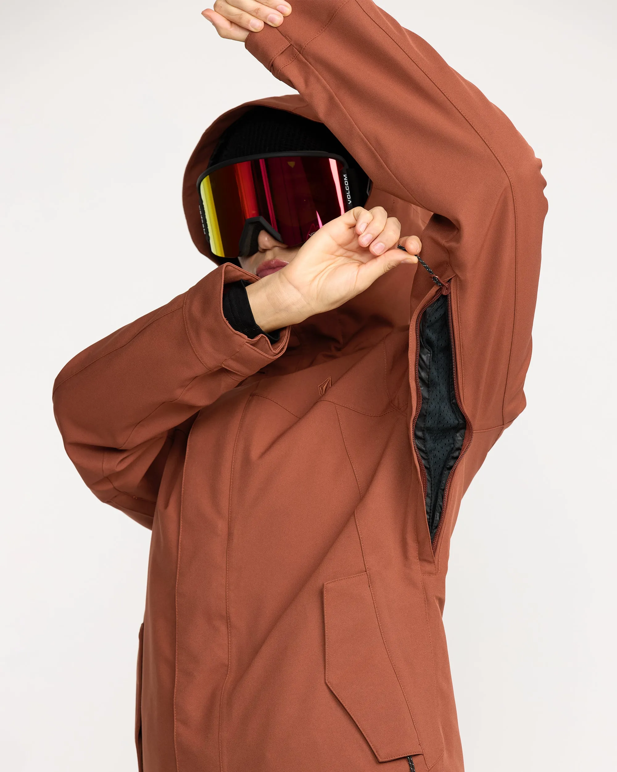 Women's Stoney Shadow Insulated Jacket sold by Volcom product image thumbnail 4