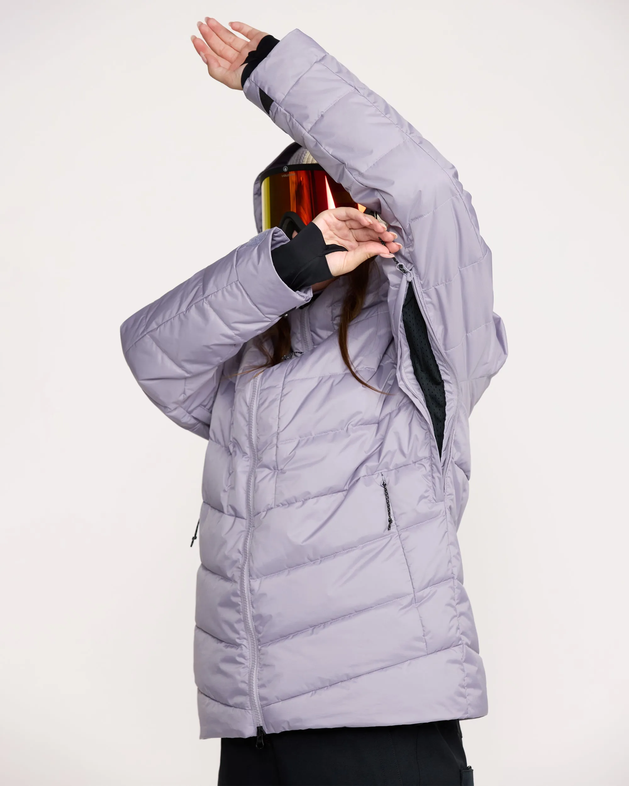 Women's Estes Puff Jacket sold by Volcom product image thumbnail 4
