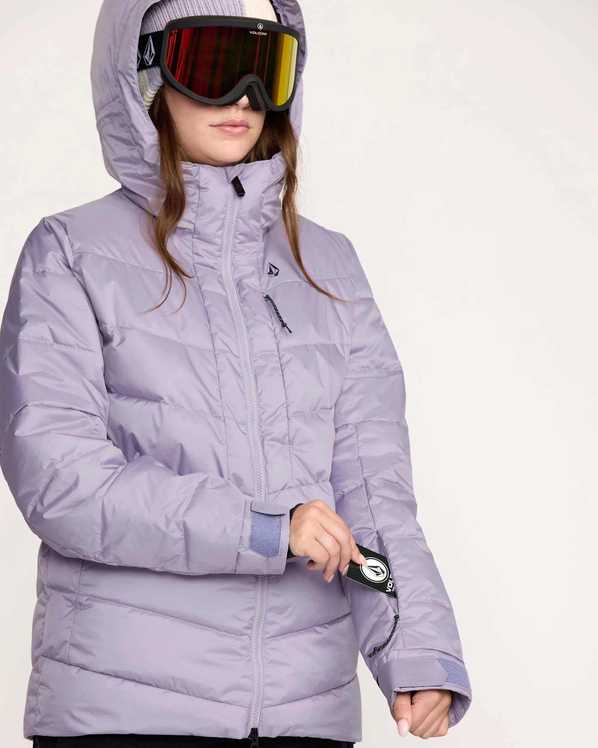 Women's Estes Puff Jacket sold by Volcom product image thumbnail 5