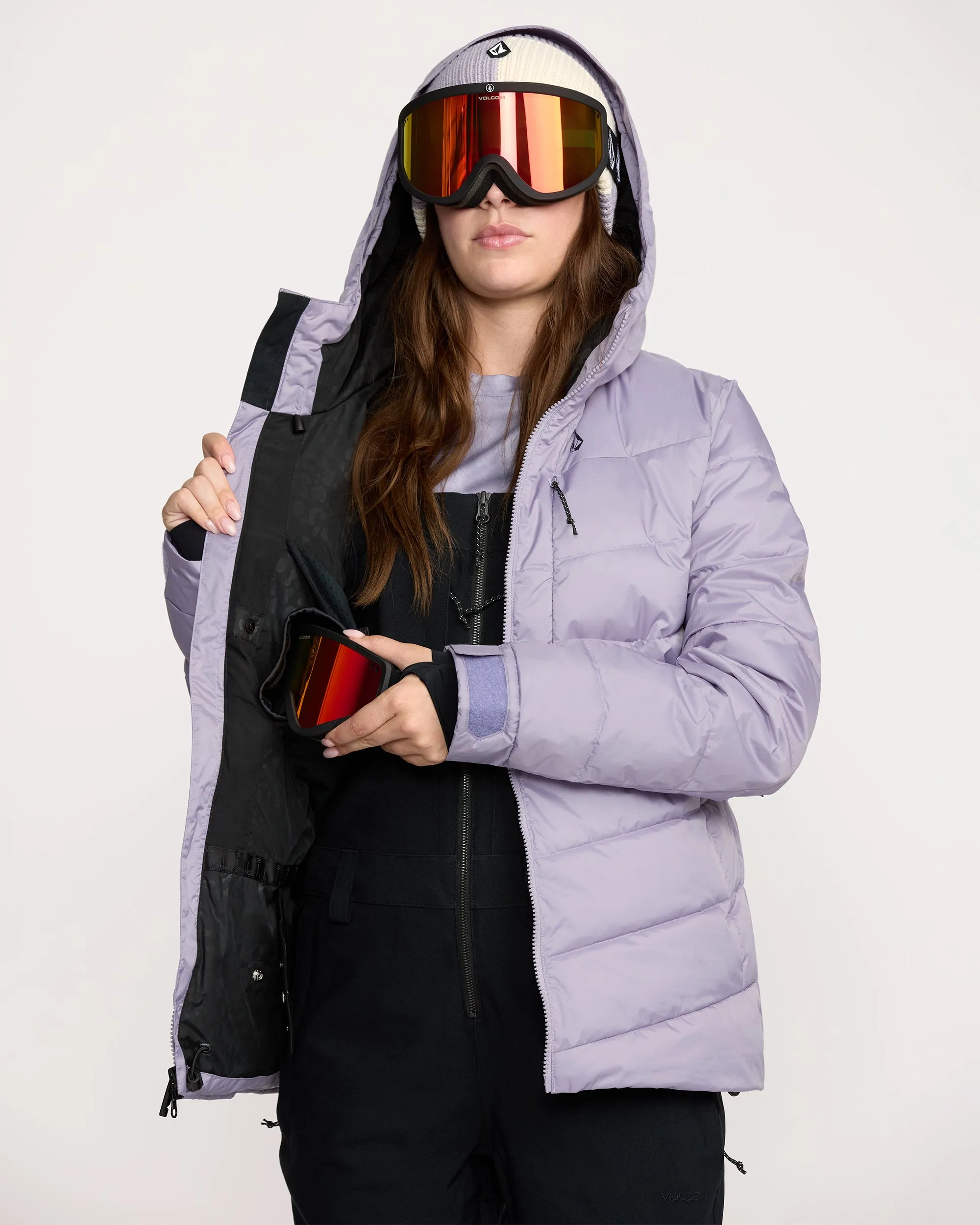 Women's Estes Puff Jacket sold by Volcom product image thumbnail 3