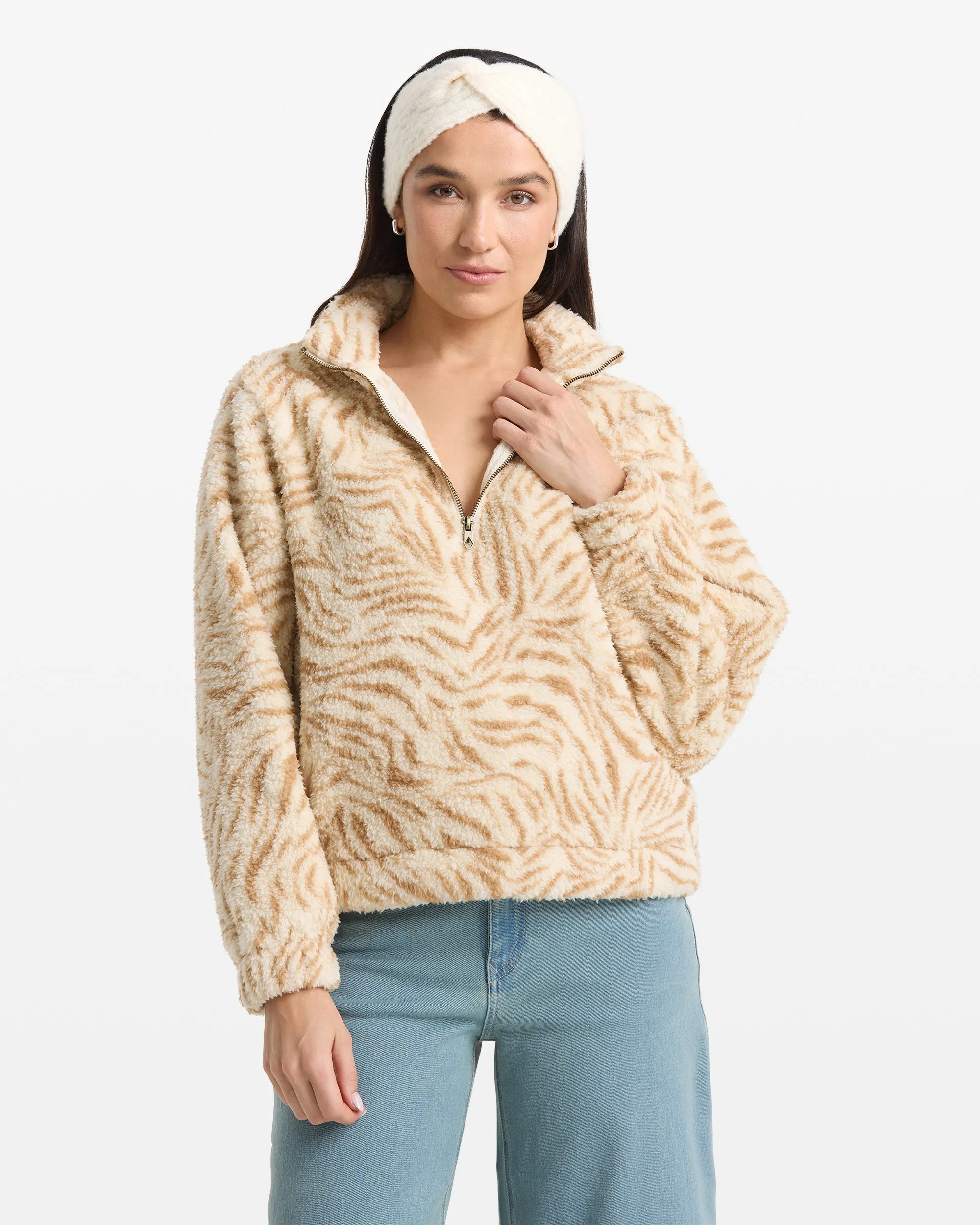 Women's Halfstone Zip Sweatshirt sold by Volcom