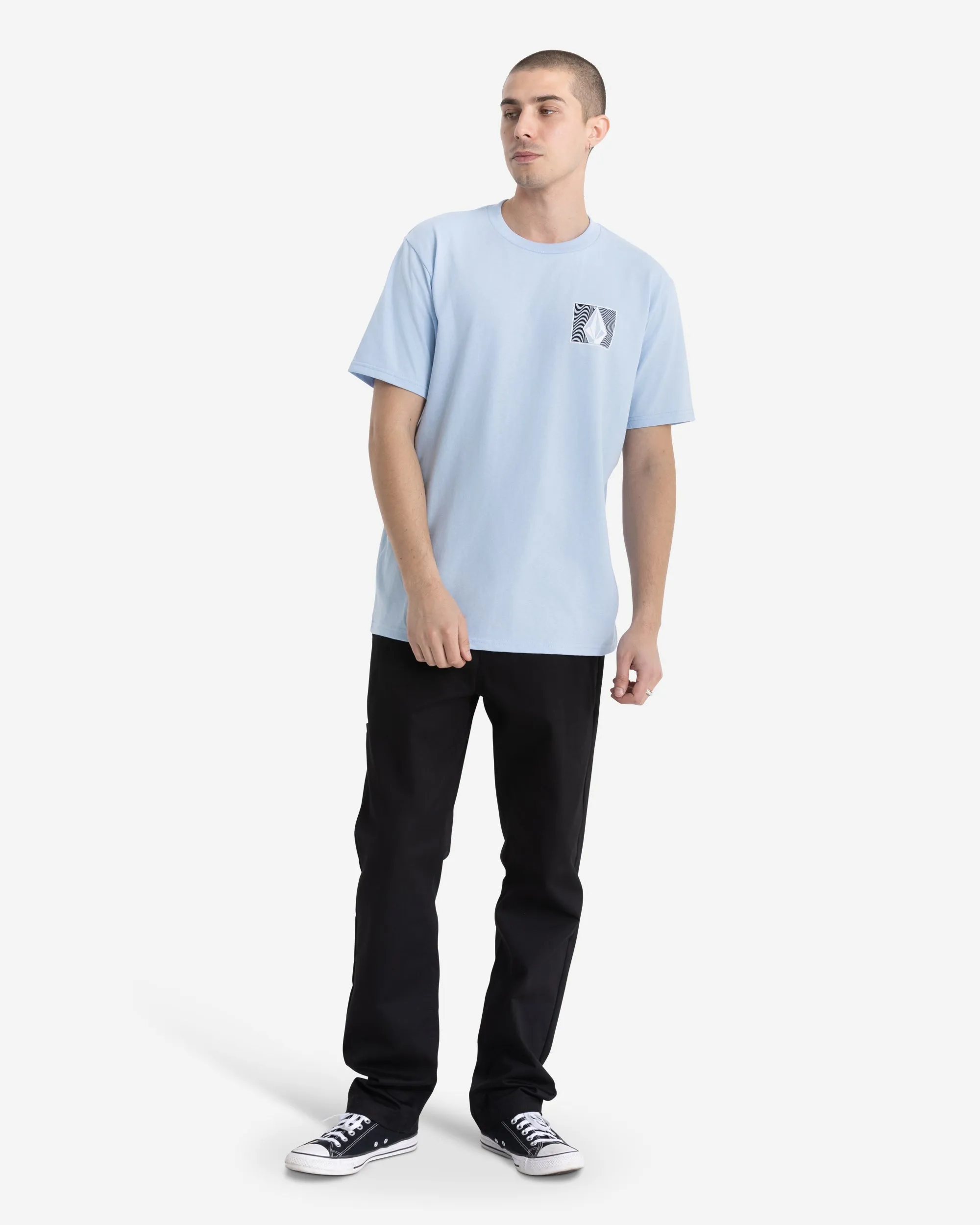Men's Wavy Train Short Sleeve Tee sold by Volcom product image thumbnail 4