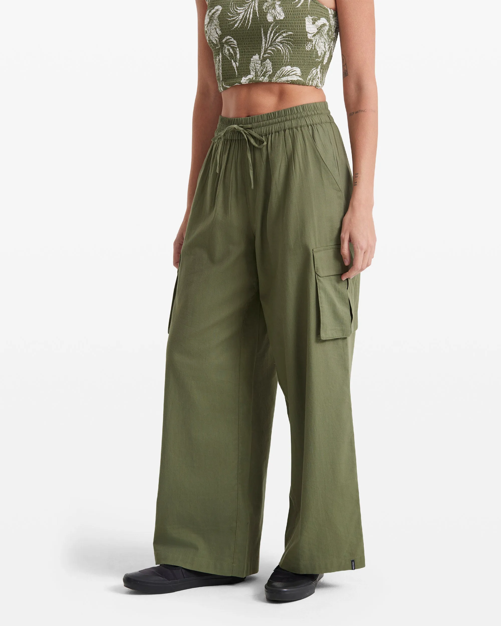 Women's Lived In Beach Pants sold by Volcom product image thumbnail 5
