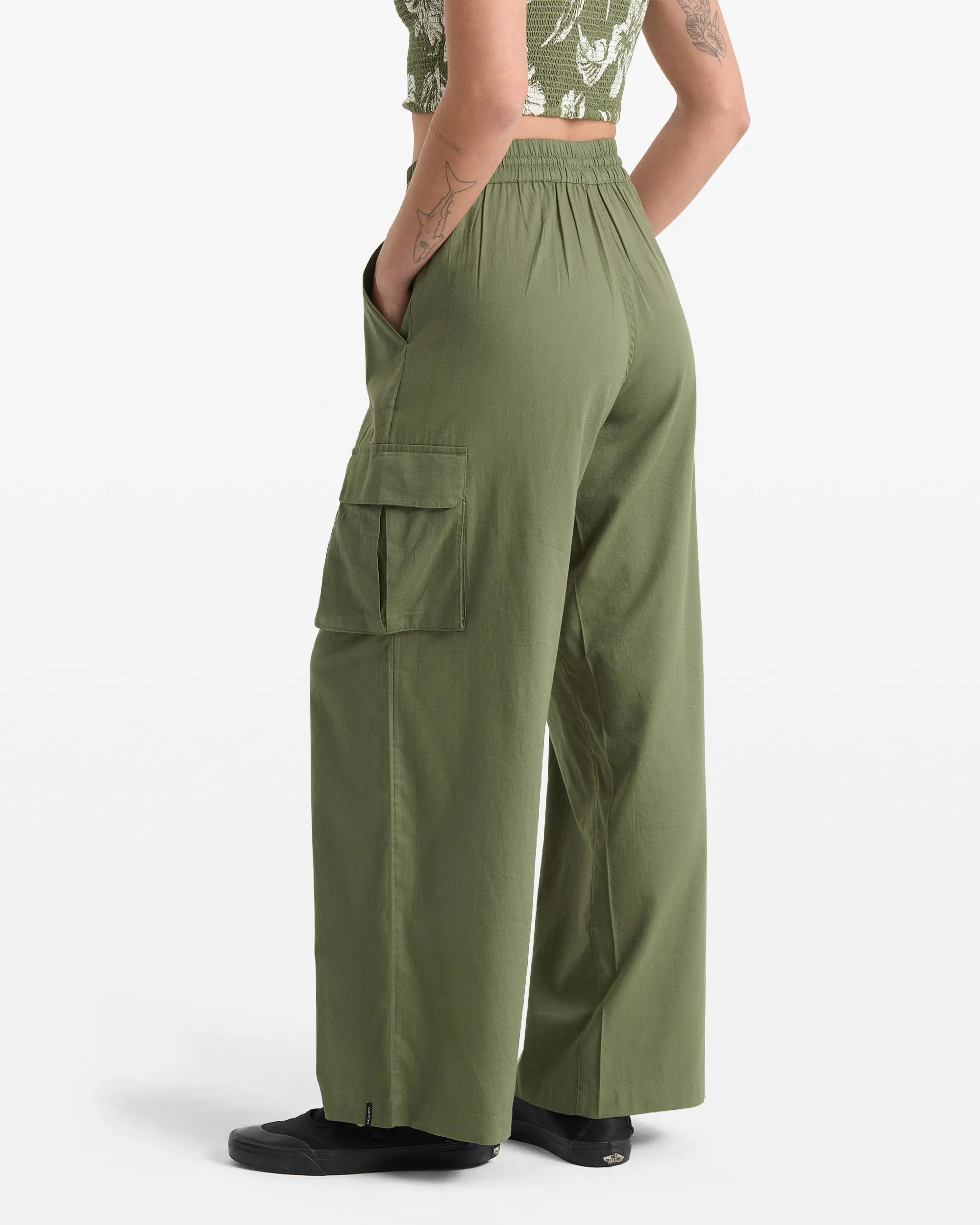 Women's Lived In Beach Pants sold by Volcom product image thumbnail 4