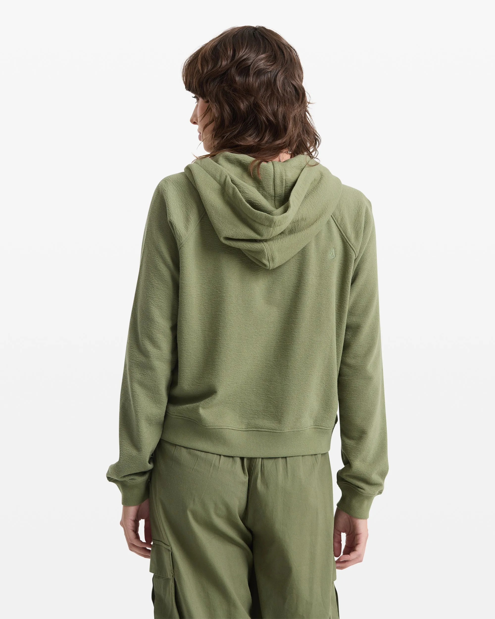 Women's Lived In Fleece Zip sold by Volcom product image thumbnail 3